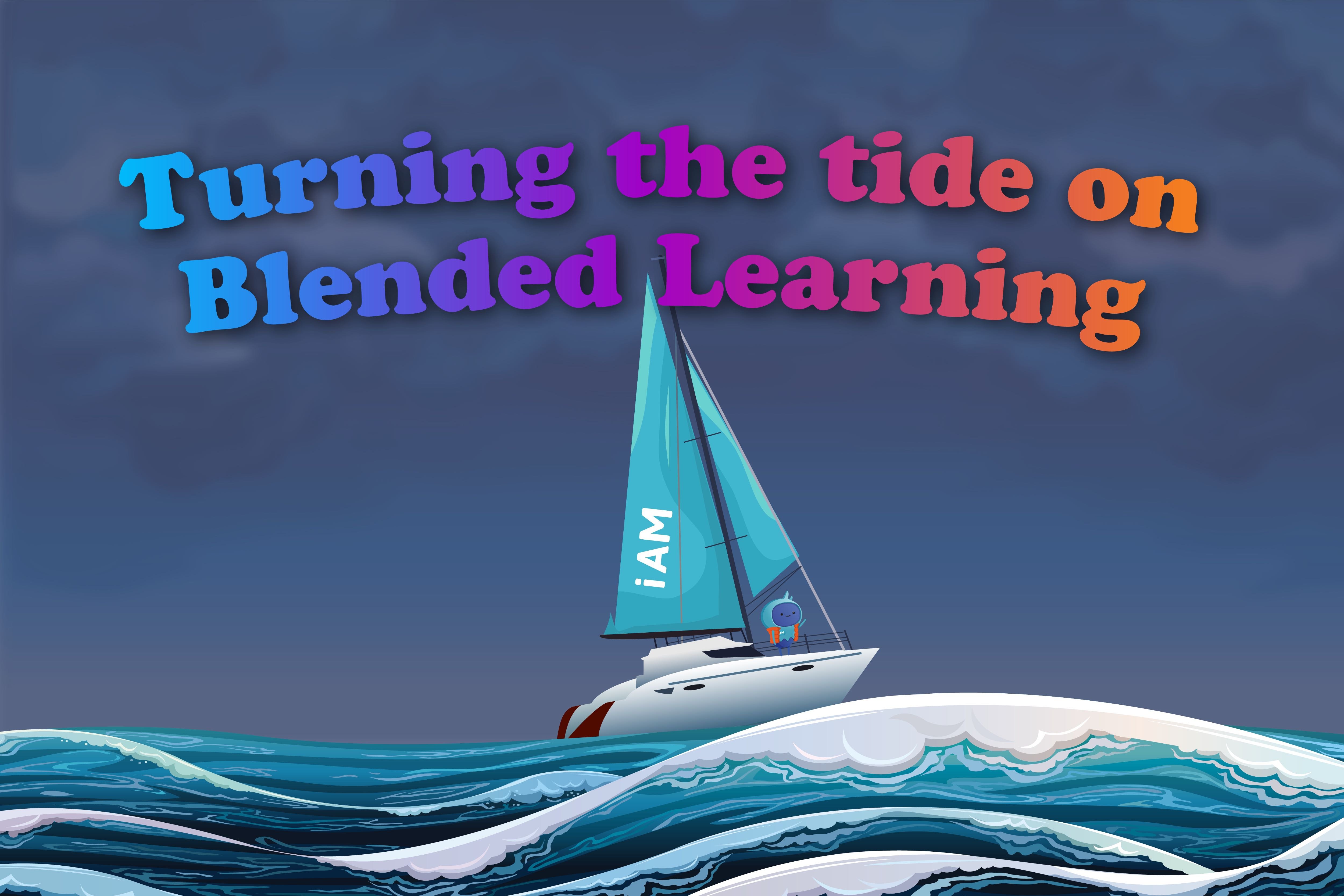 iAM in boat on the sea