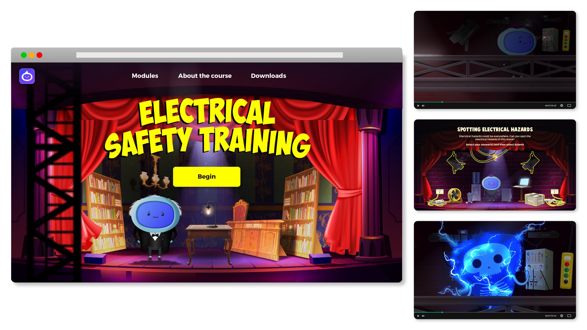iAM 00083 - Electrical Safety Training - Landing Page 02