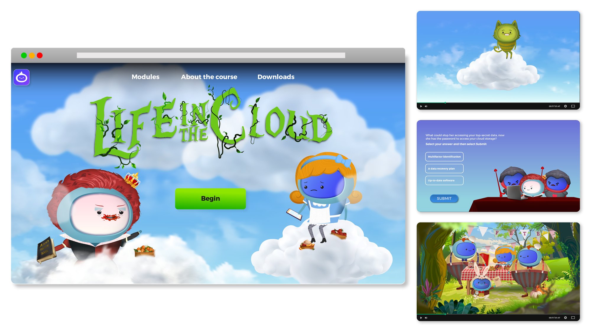 iAM 001306 - Life in the Cloud - Landing Page