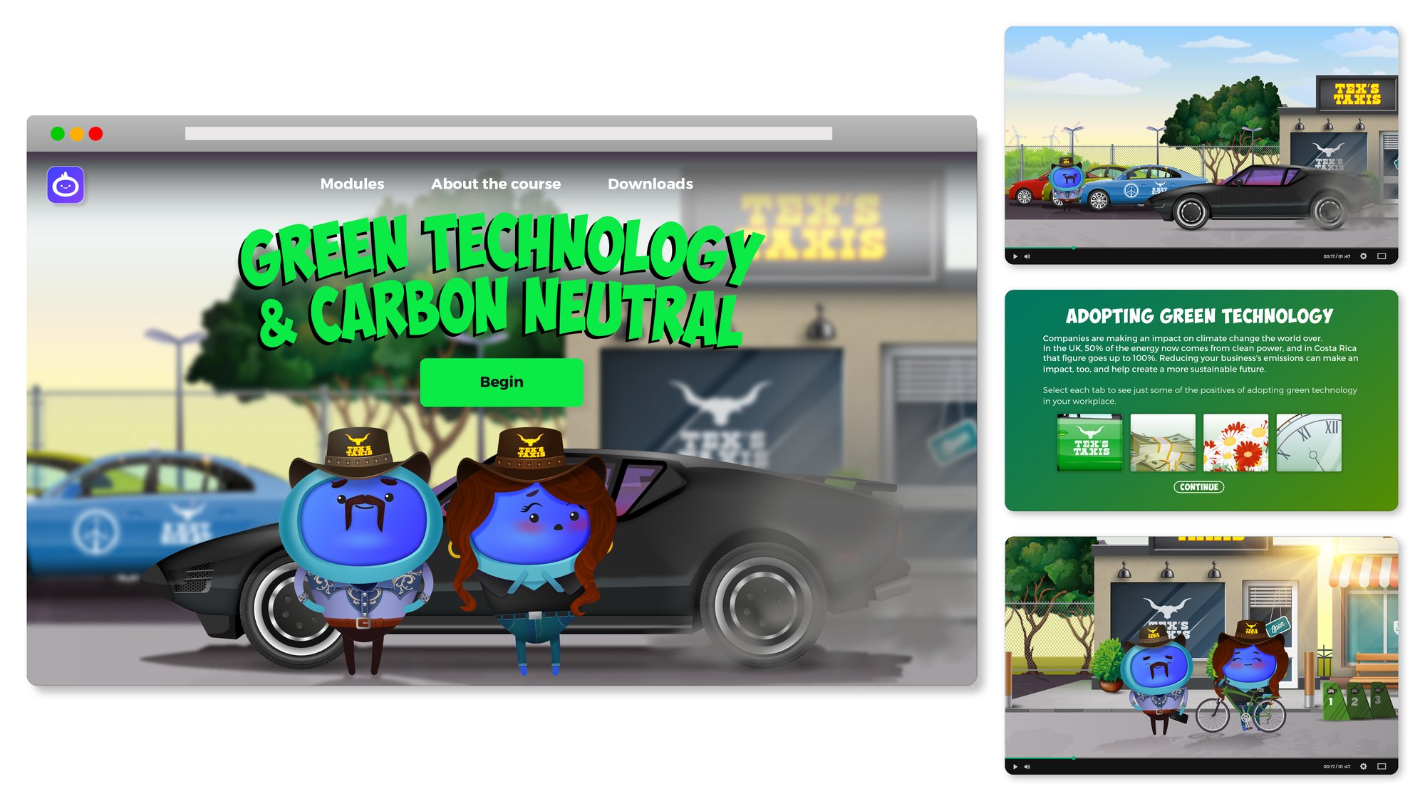 iAM 00210 - Green Technology & Carbon Neutral - Landing Page