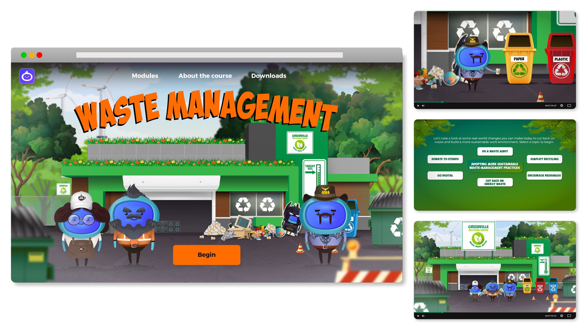 iAM 00212 - Waste Management - Landing Page