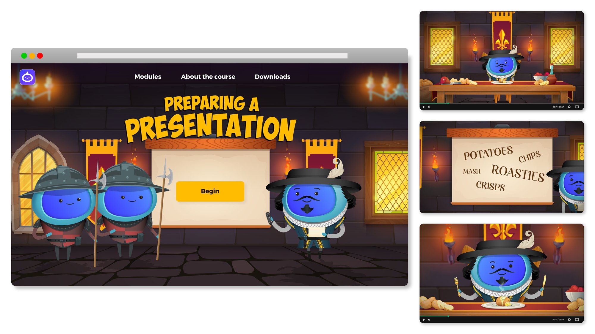iAM 00283 - Preparing a Presentation - Landing Page