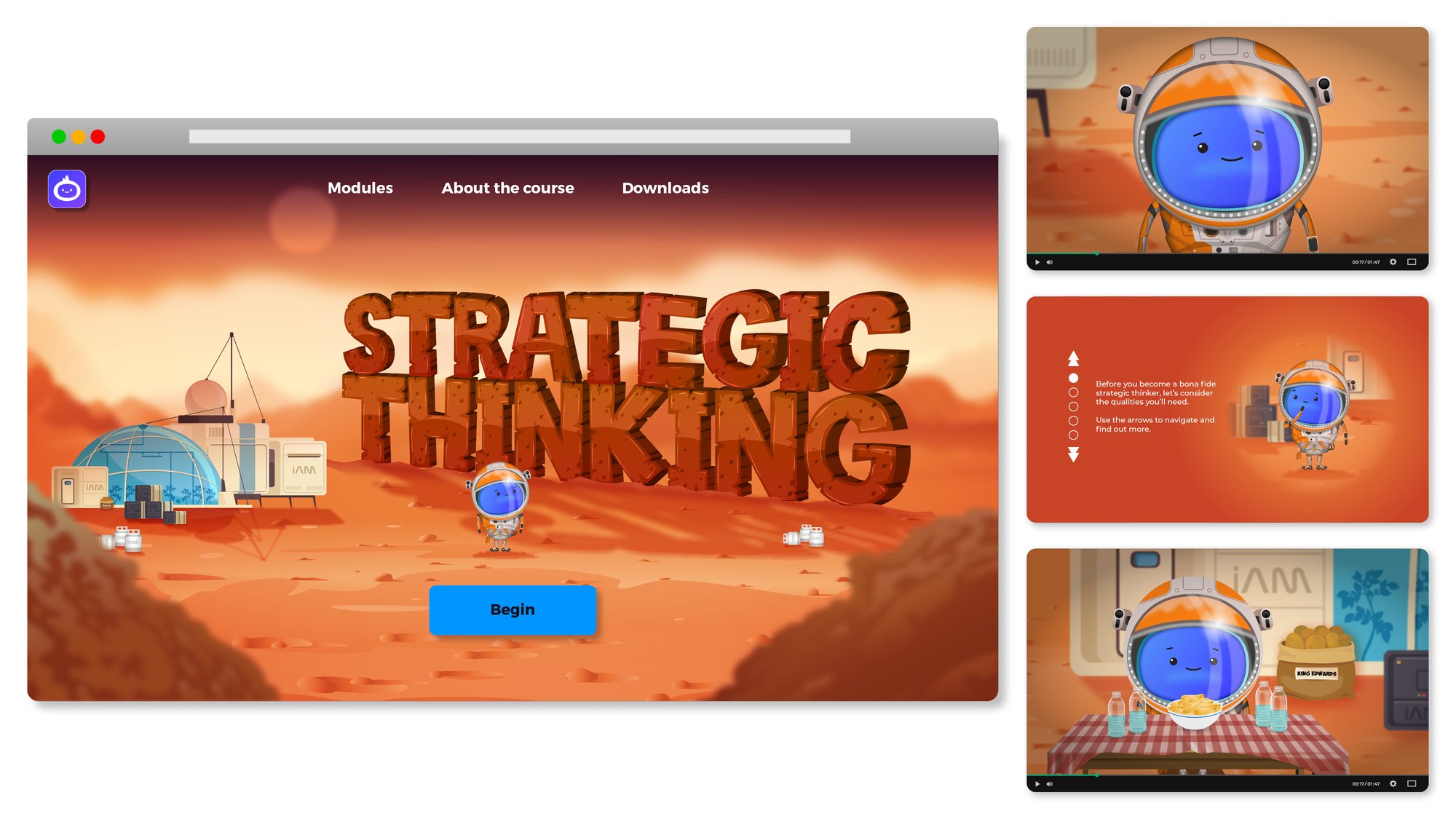 iAM 00284 - Strategic Thinking - Landing page
