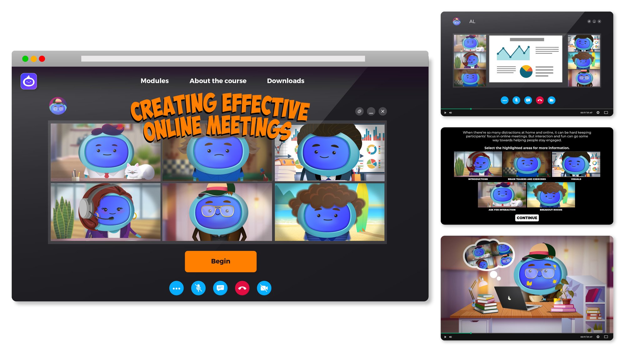 iAM 00286 - Creating Effective Online Meetings - Landing Page