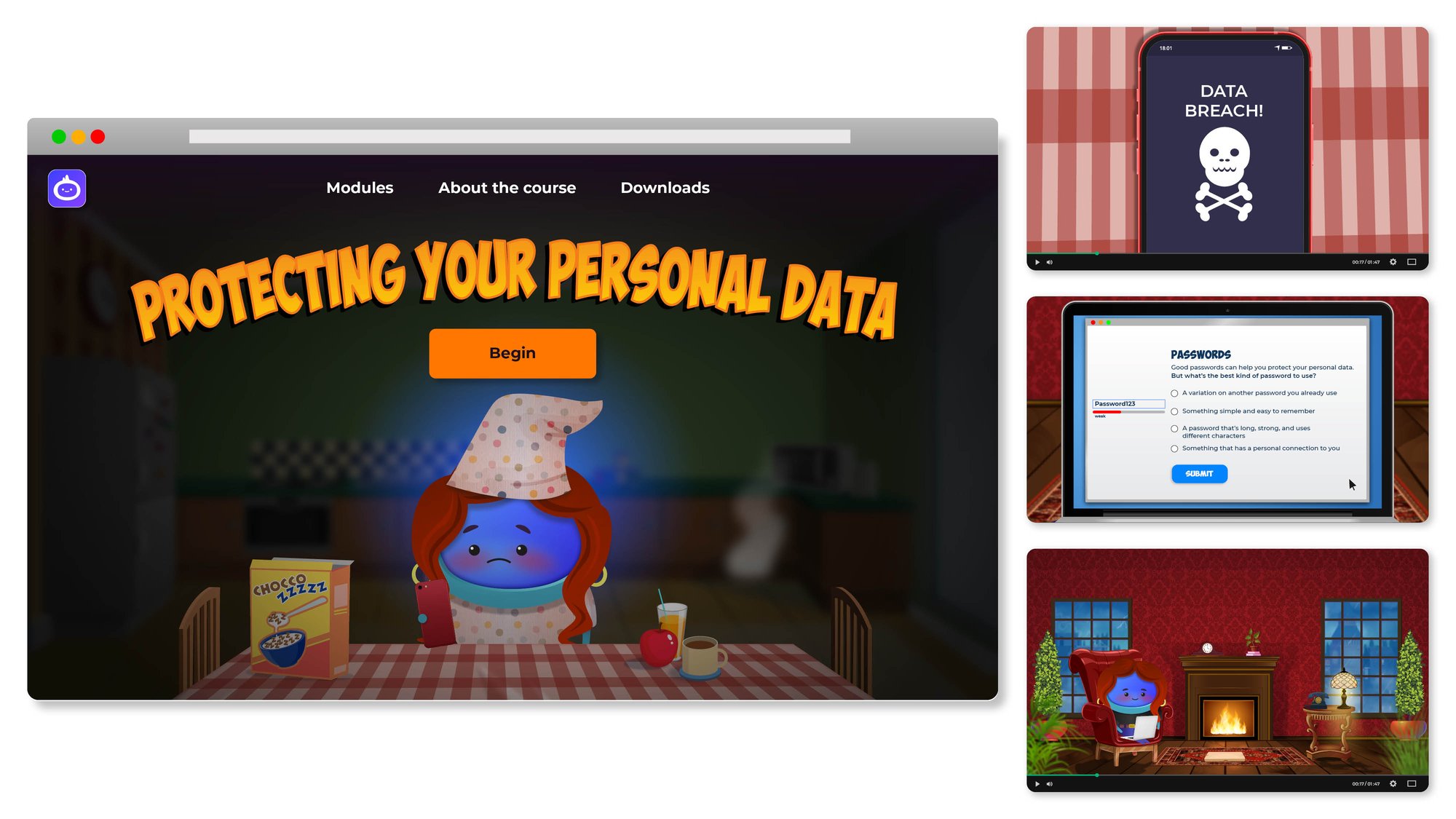 iAM 00302 - Protecting Your Personal Data - Landing Page