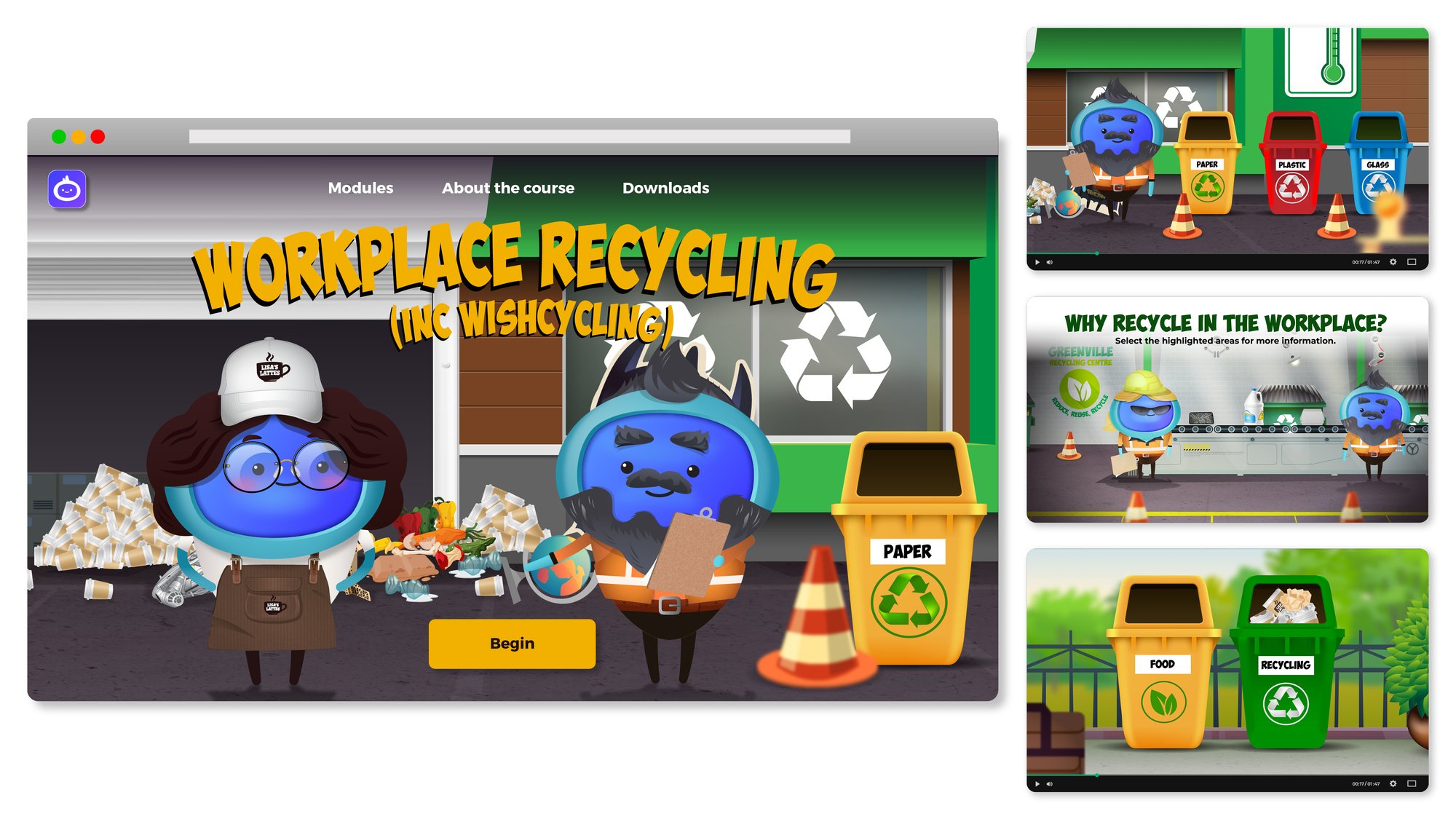 iAM 00341 - Workplace Recycling (inc Wishcycling) - Landing page