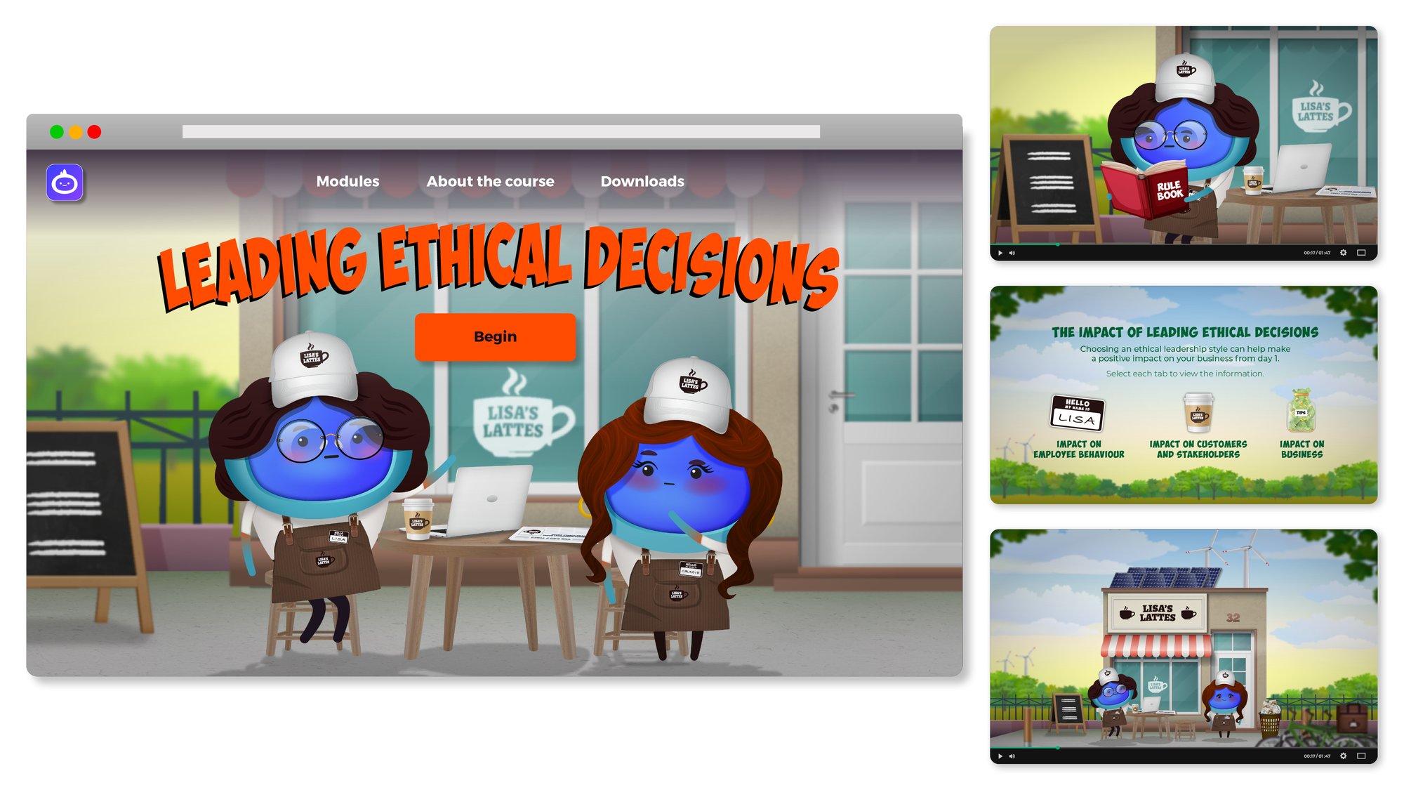 iAM 00342 - Leading Ethical Decisions - Landing page