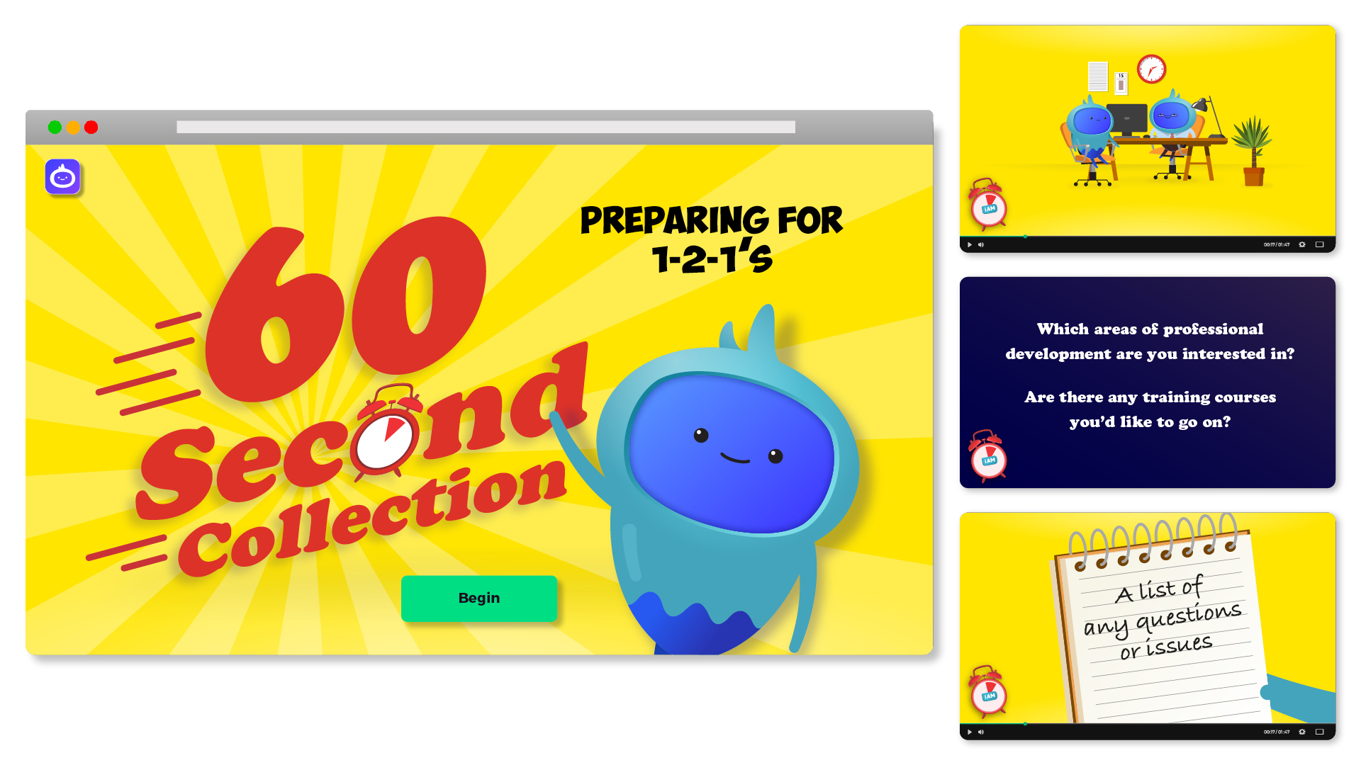 iAM 60 Sec - Preparing for 1_2_1s - Landing Page Artwork