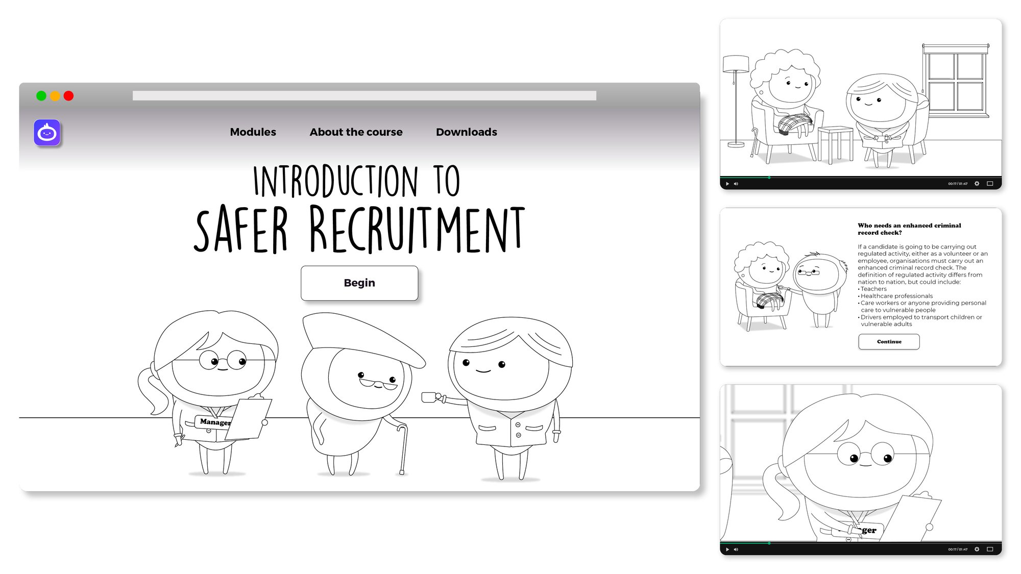 iAM00159 – Introduction to Safer Recruitment – Landing Page