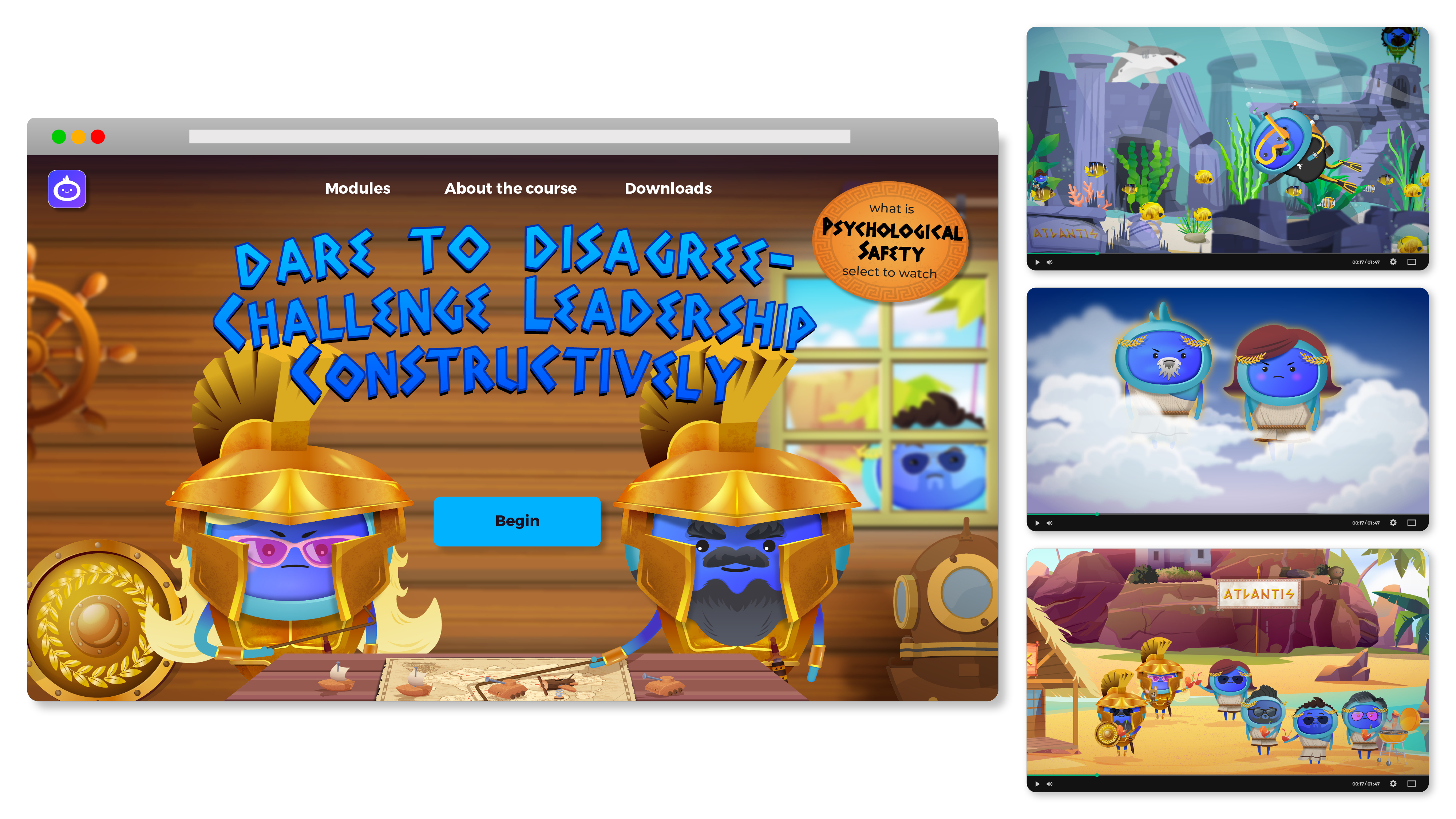 00307 – iAM – Dare to Disagree – Challenge Leadership Constructively – Landing Page