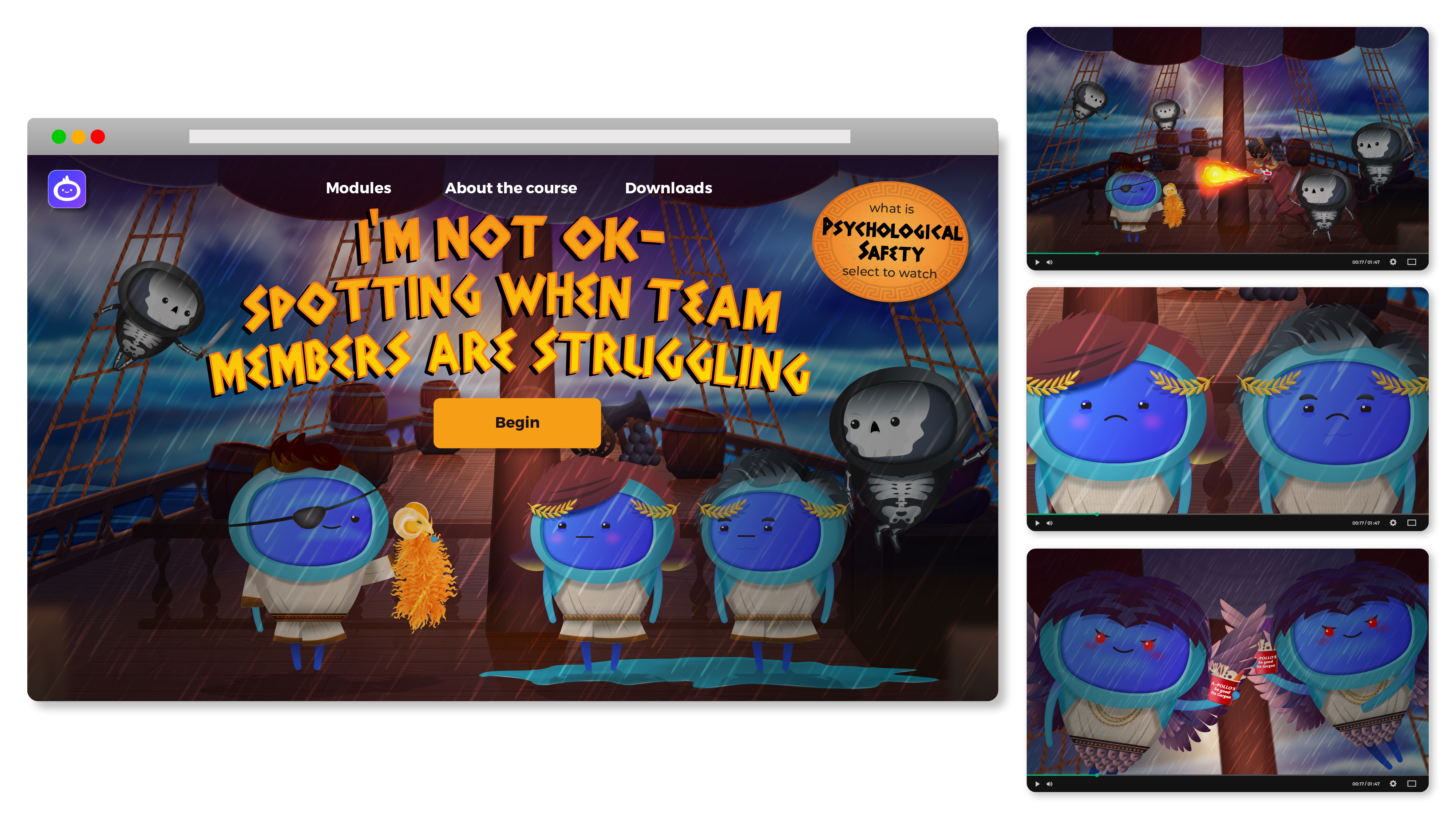 00313 – iAM – I’m Not OK – Spotting When Team Members are Struggling – Landing Page