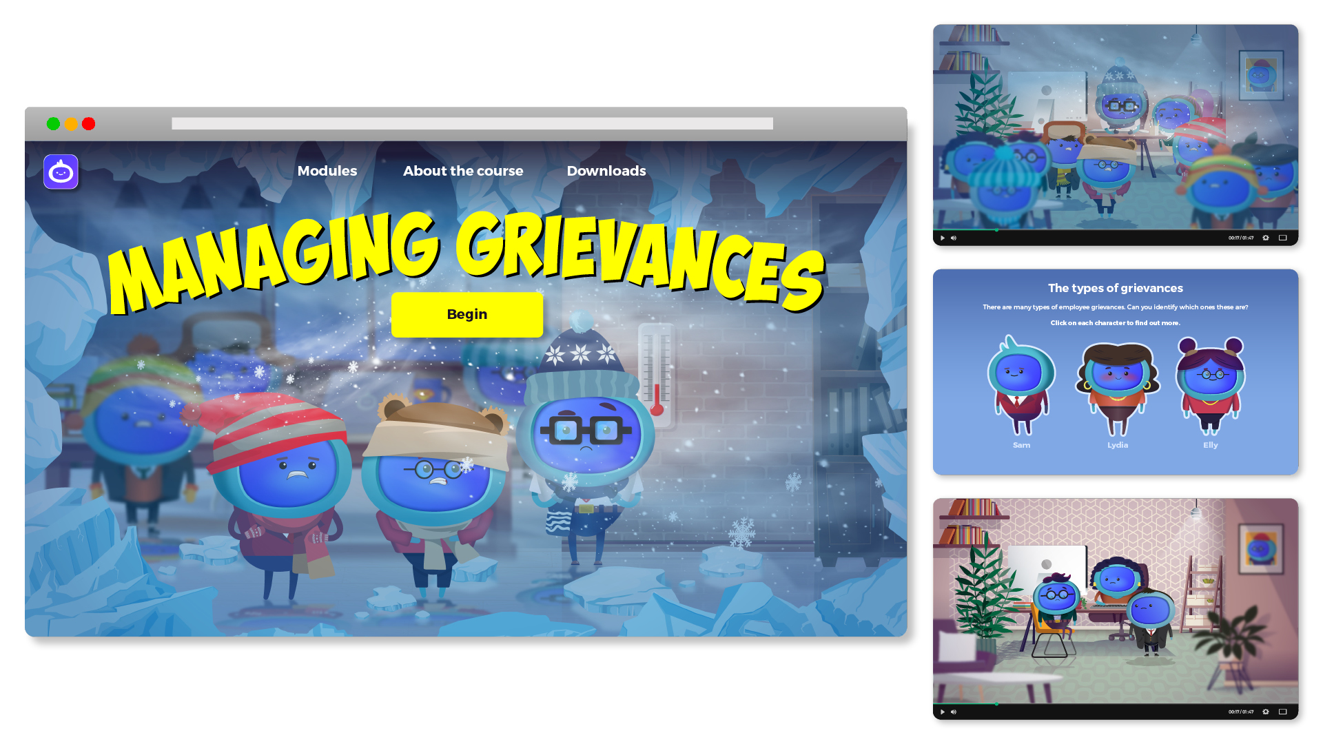 iAM Managing Grievances Landing Page Artwork
