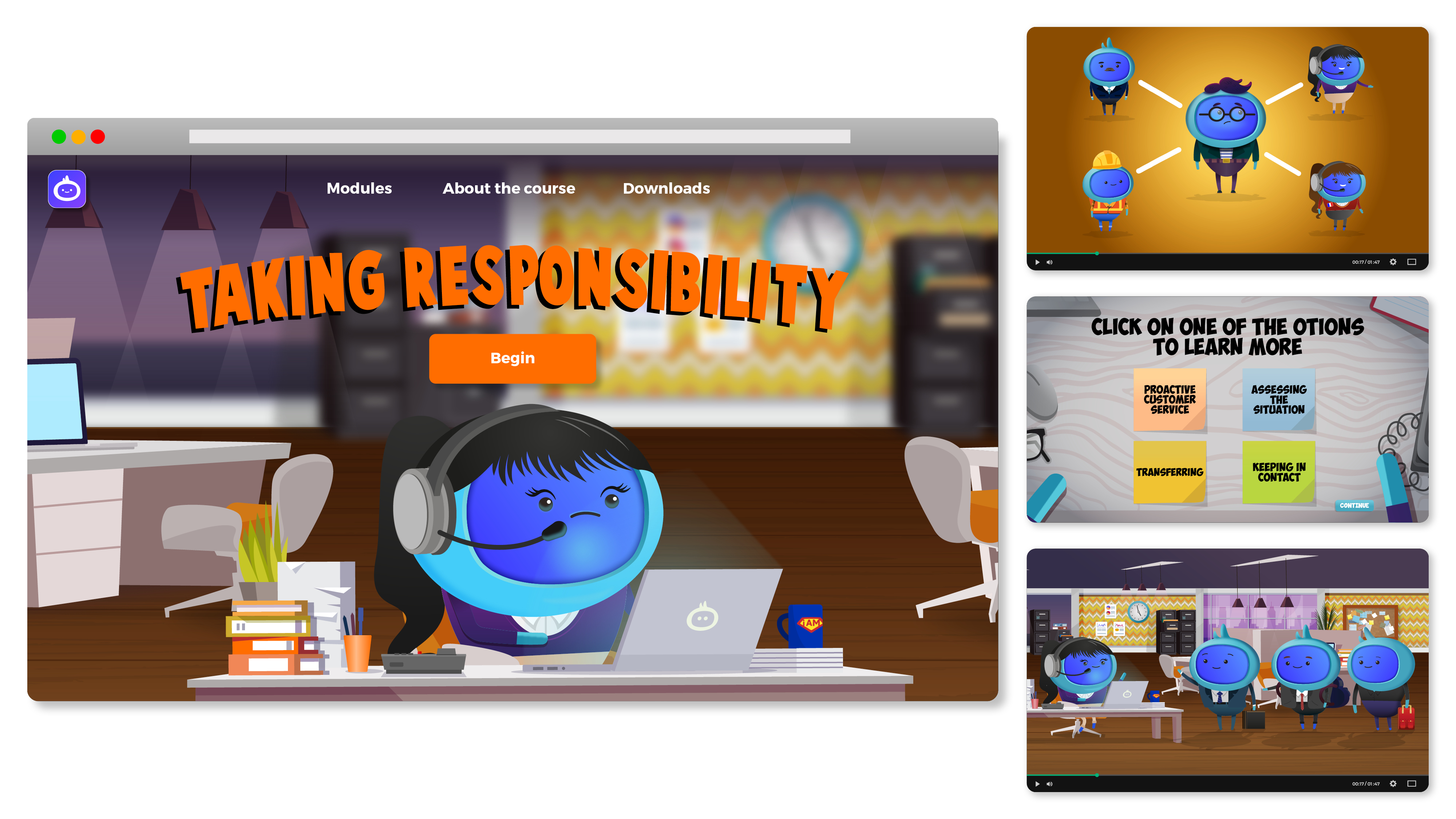 iAM Taking Responsibilities Landing Page Image 2