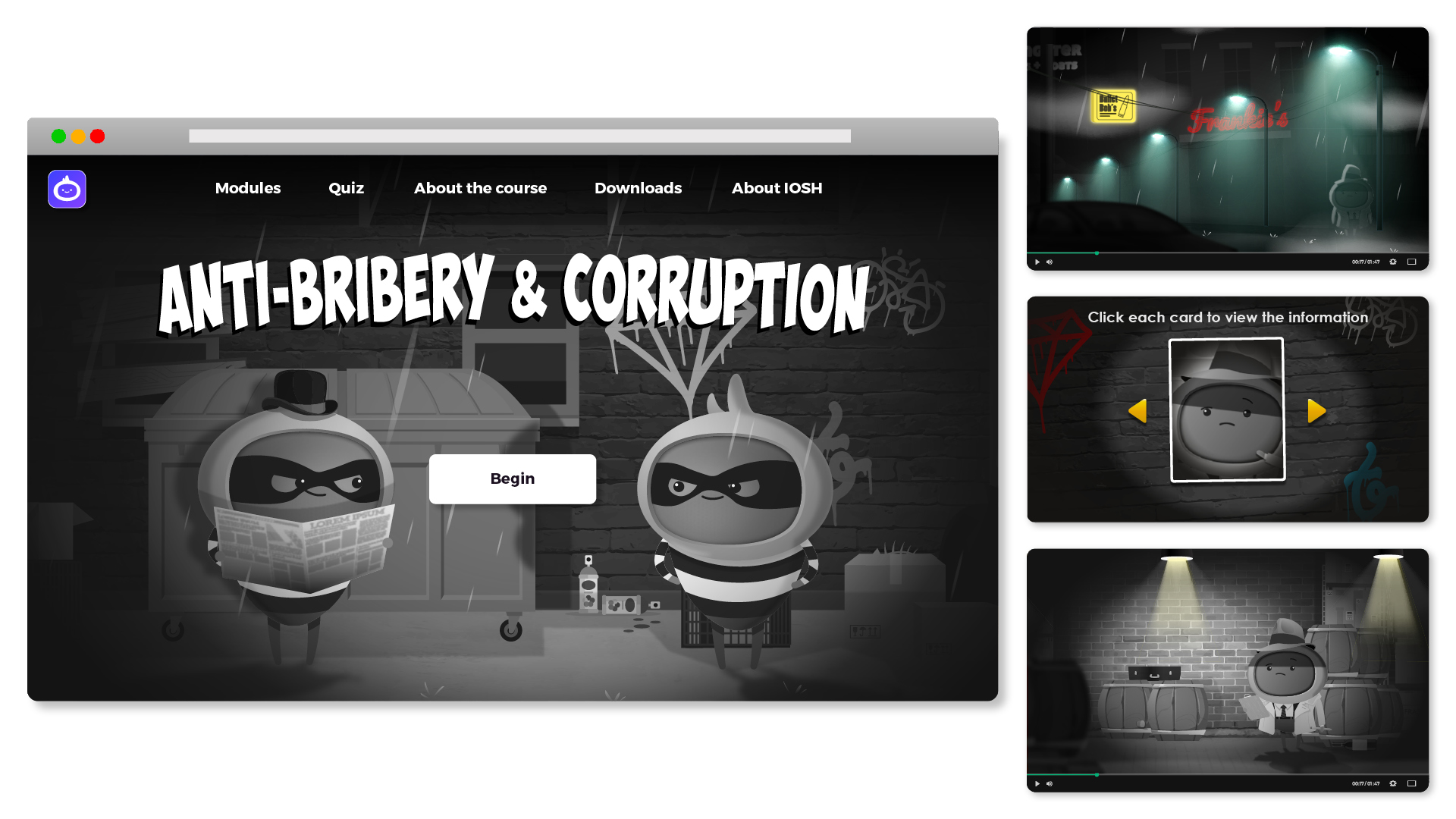 Anti Bribery & Corruption Landing Page Artwork