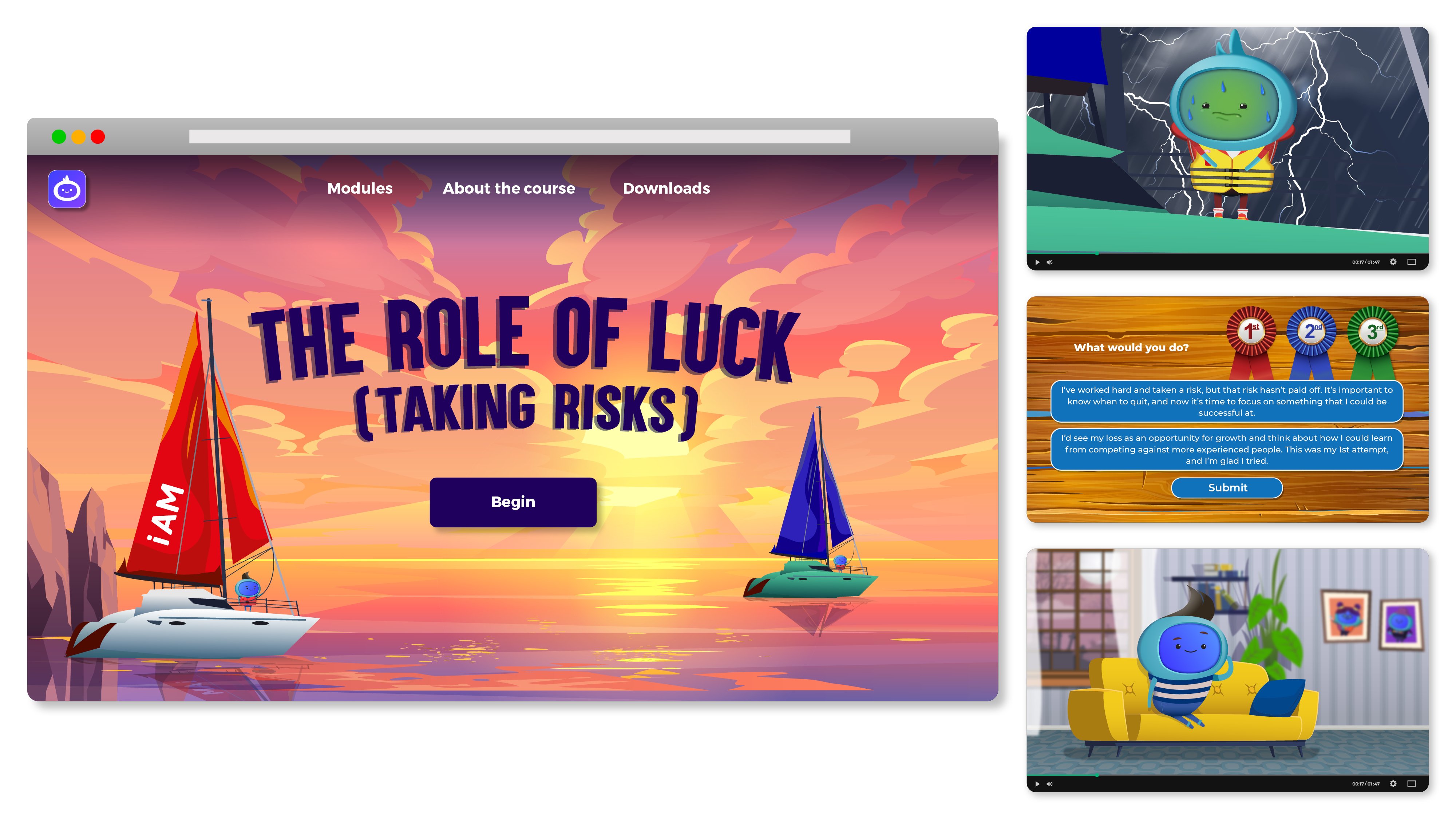iAM The Role of Luck Landing Page Image 2
