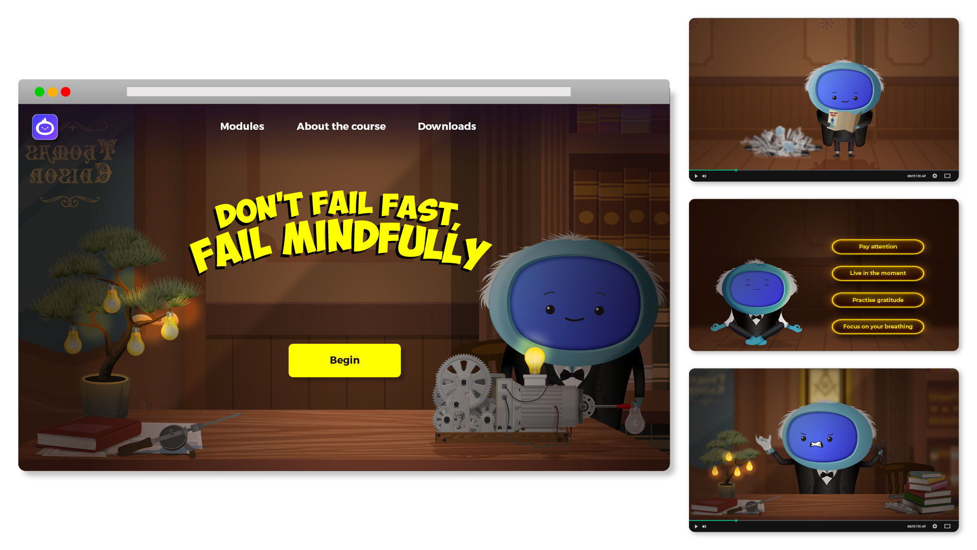iAM Dont Fail Fast, Fail Mindfully Landing Page Artwork 2