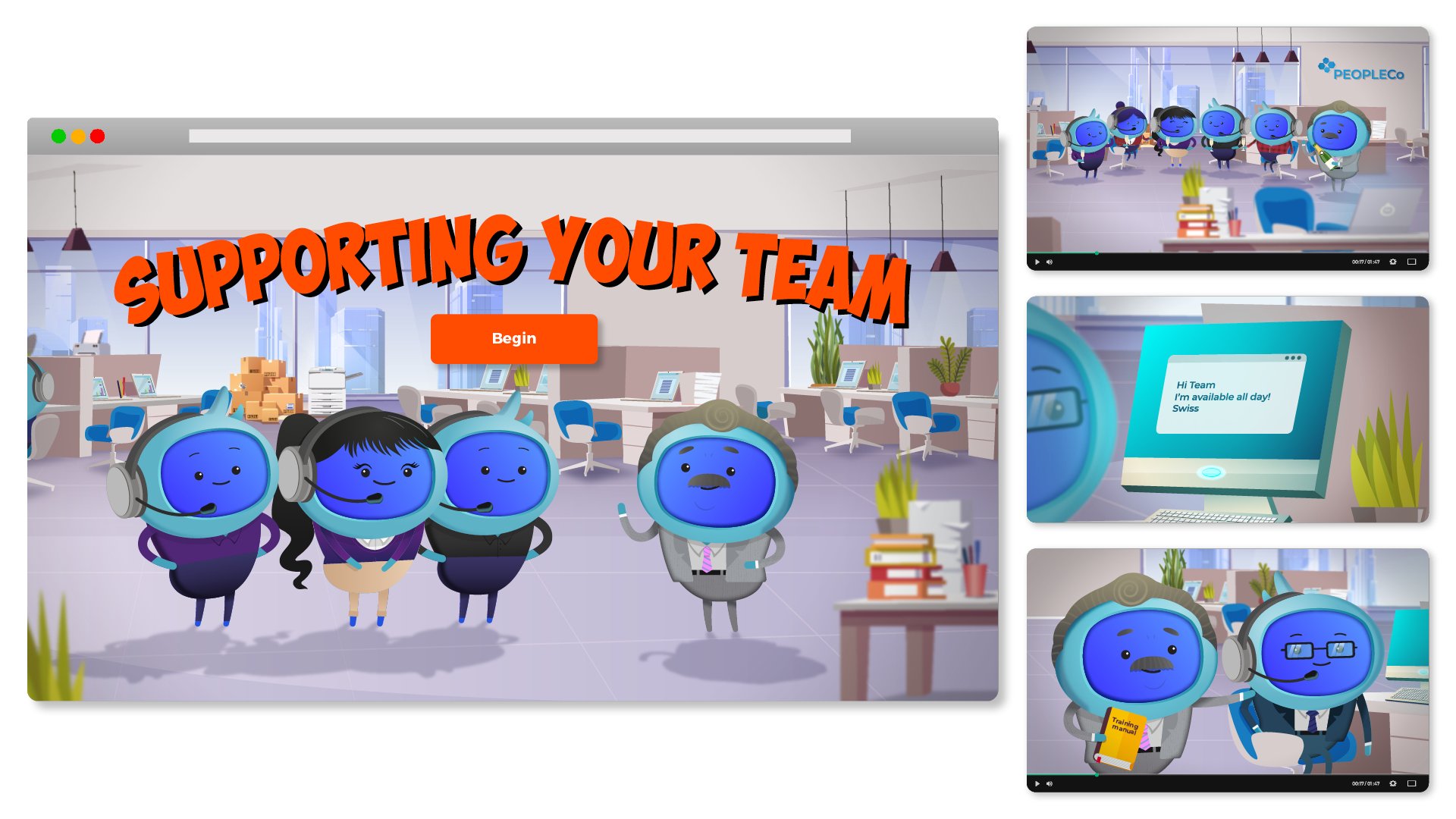 iAM Supporting Your Team Landing Page Artwork 2