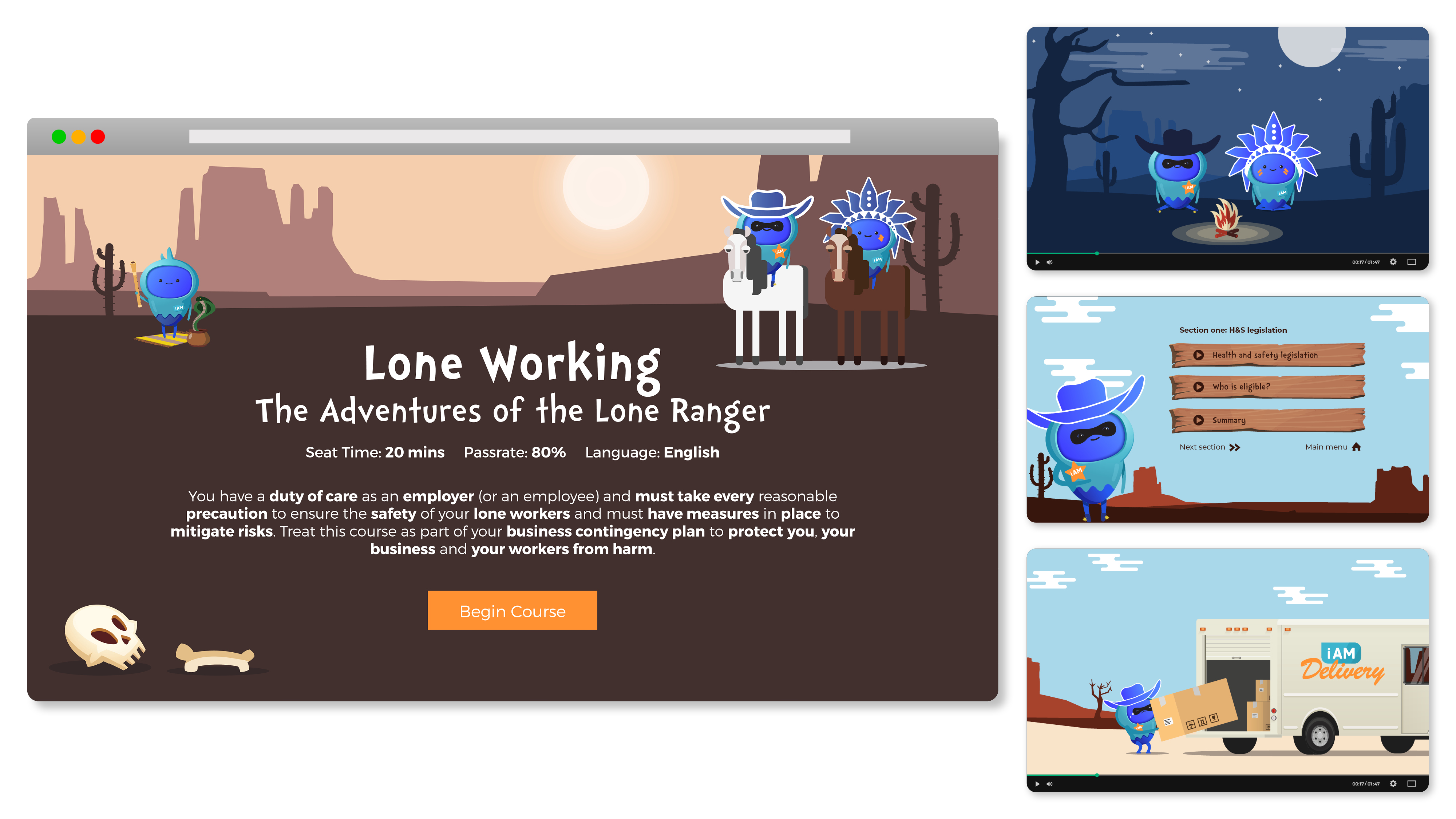 iAM00007 Lone Working Landing Page Artwork