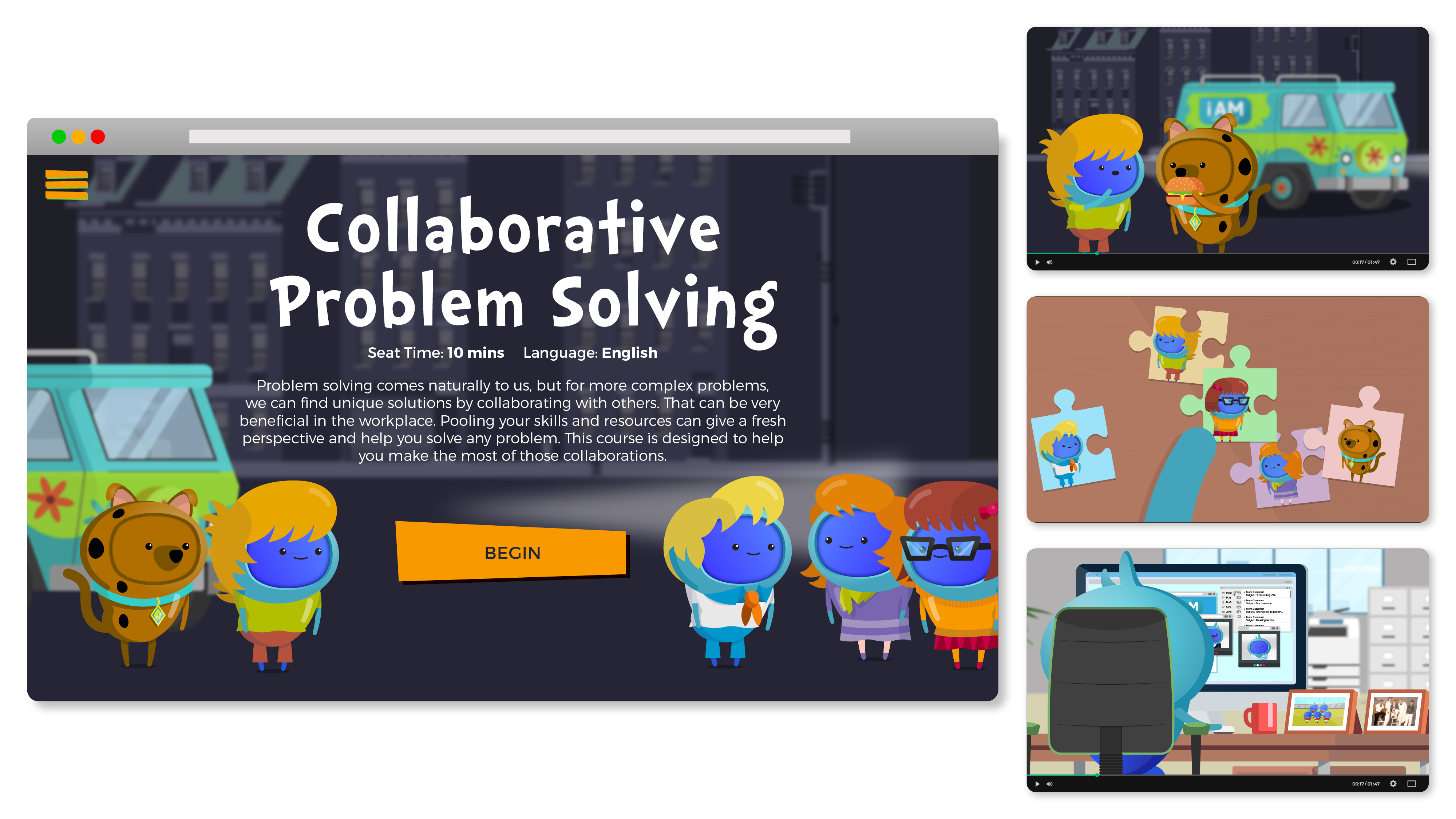 iAM Collaborative Problem Solving Landing Page Image