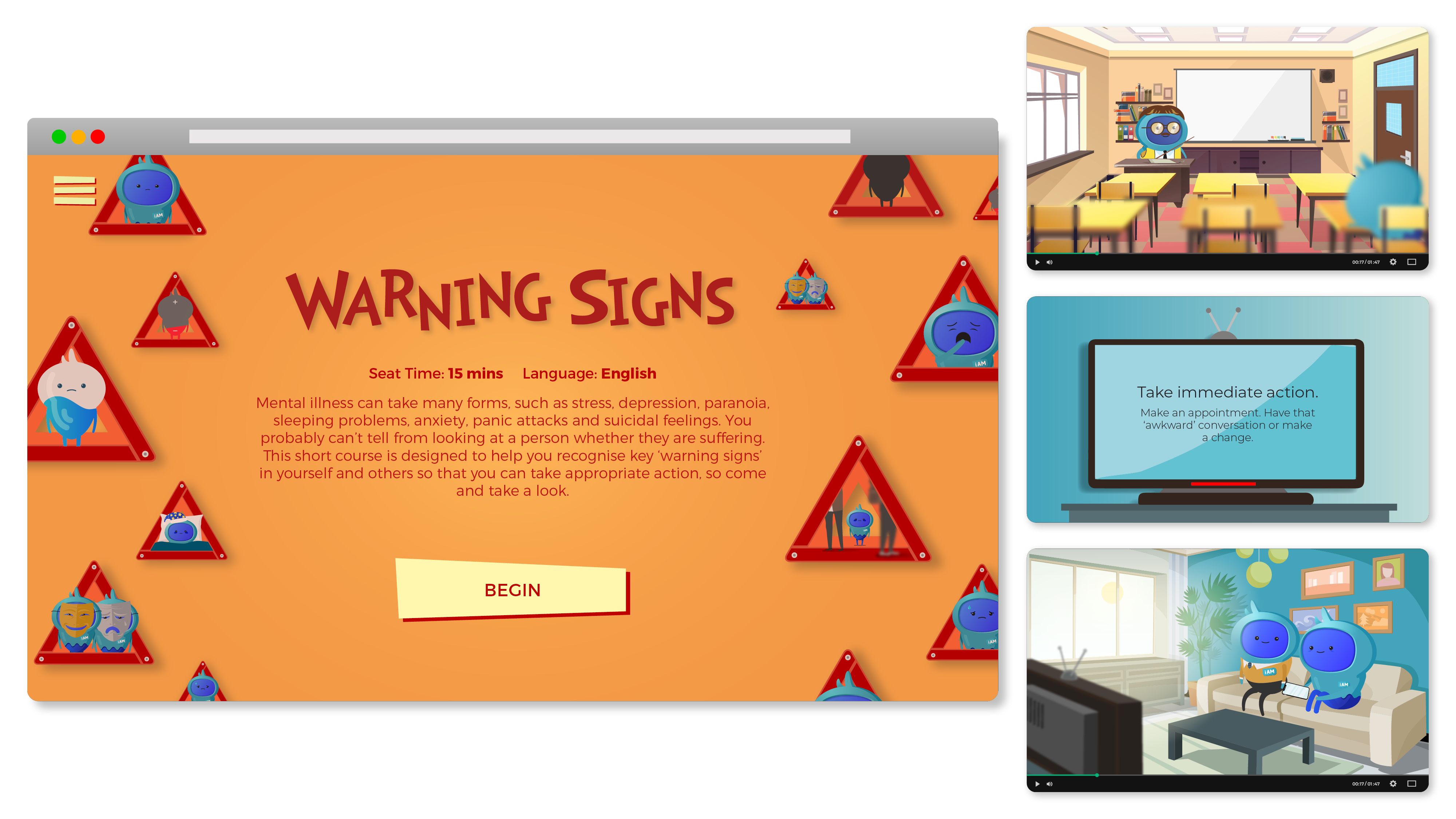 iAM Warning Signs Landing Page Image