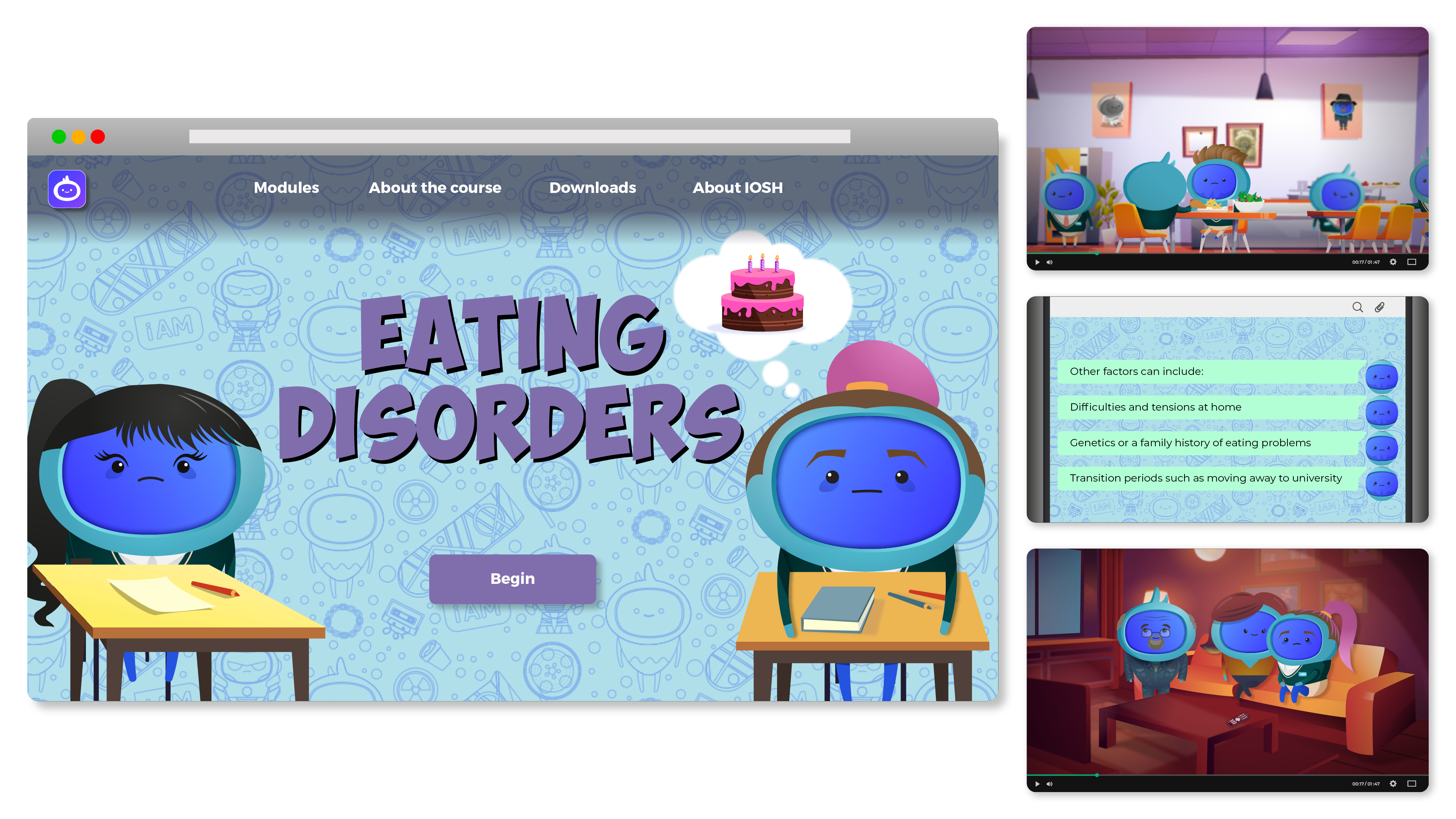 iAM Eating Disorders Landing Page Image