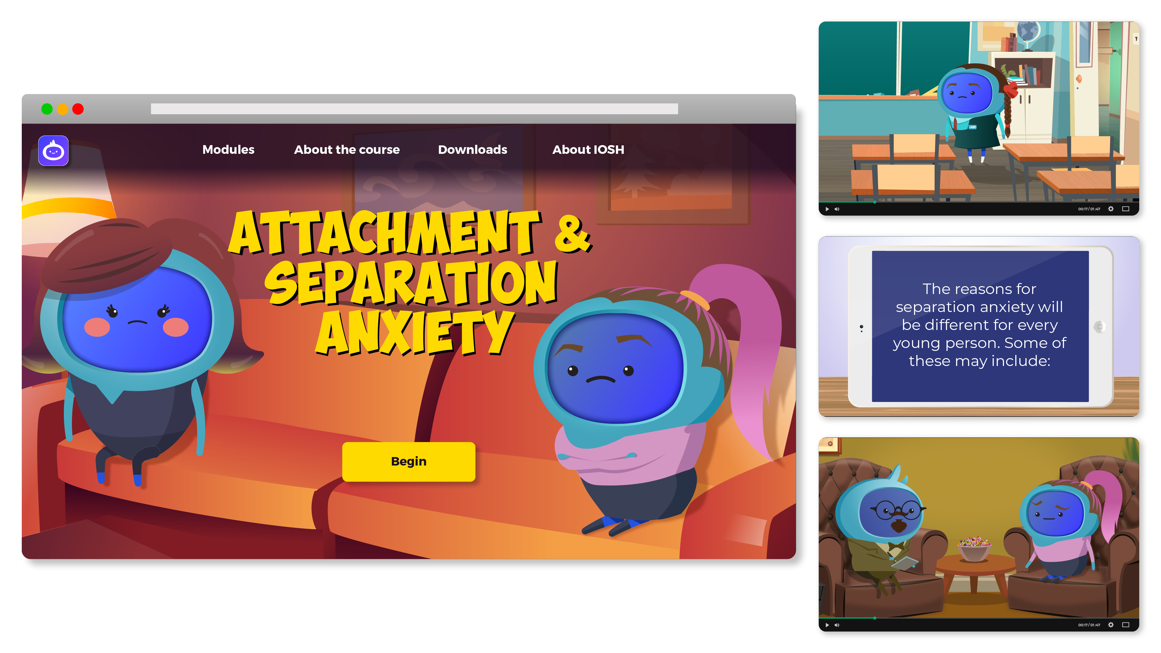 iAM Attachment & Separation Anxiety Landing Page Image
