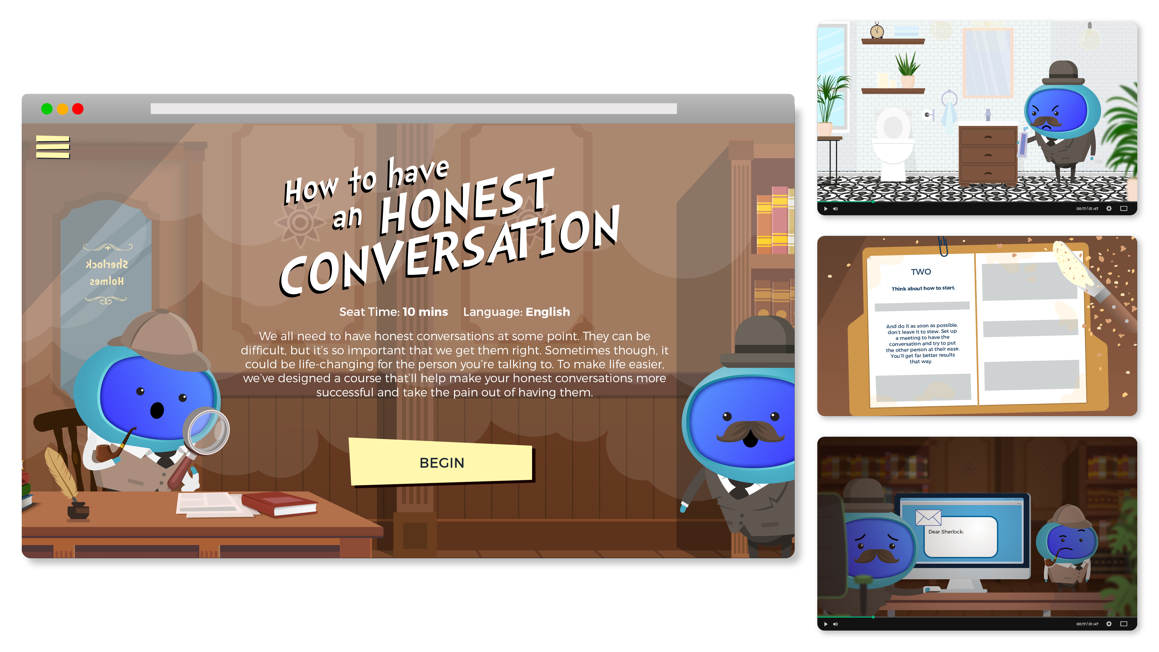 iAM00046 How to Have an Honest Conversation Landing Page Artwork Template
