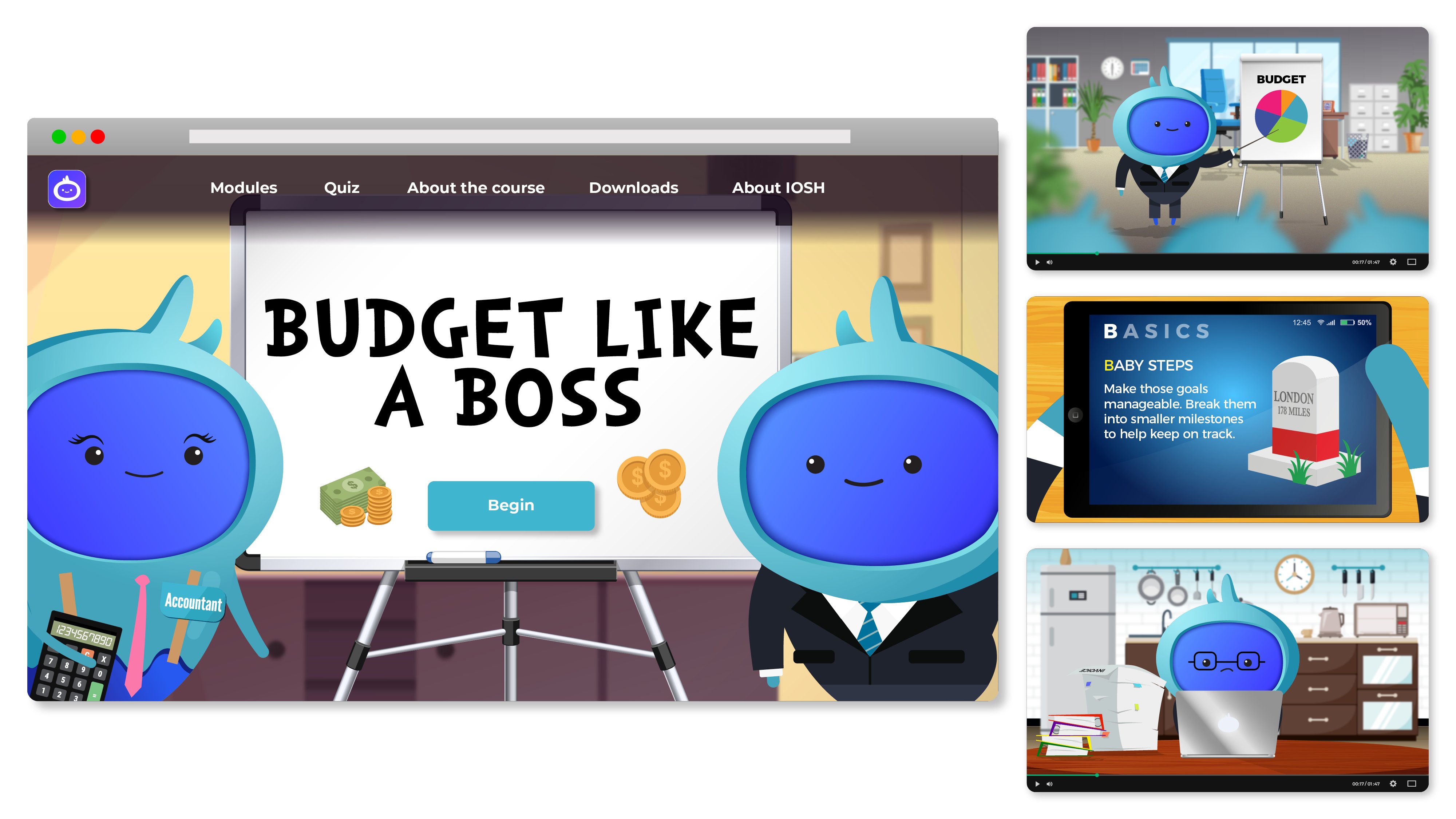 iAM Budget like a Boss Landing Page Image
