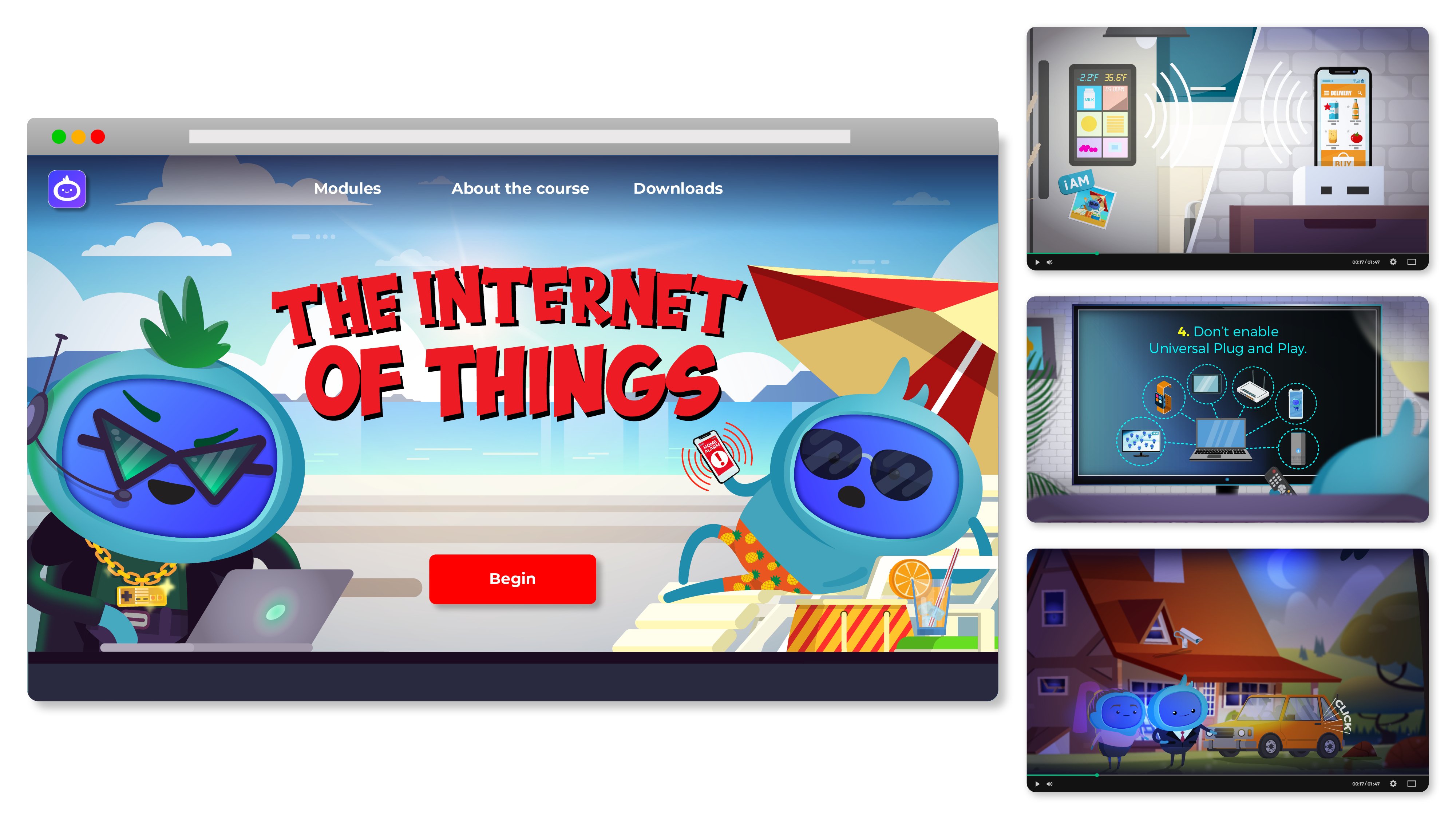 iAM The Internet of Things Landing Page Image
