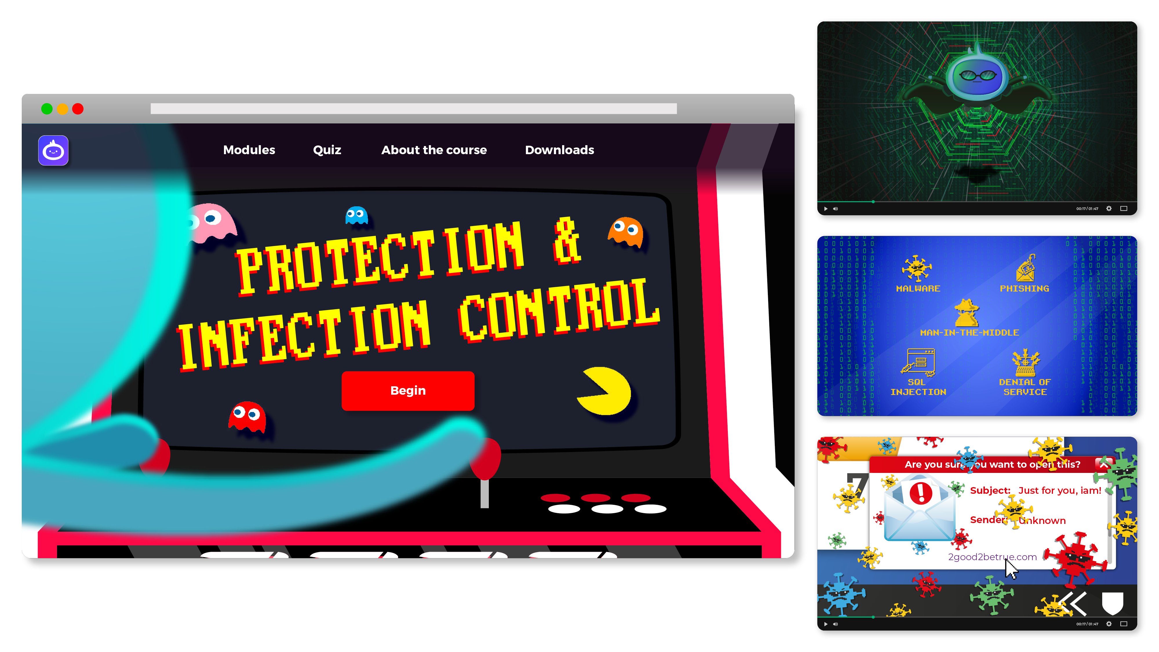 iAM00065 - Protection and Infection Control - Landing Page Artwork