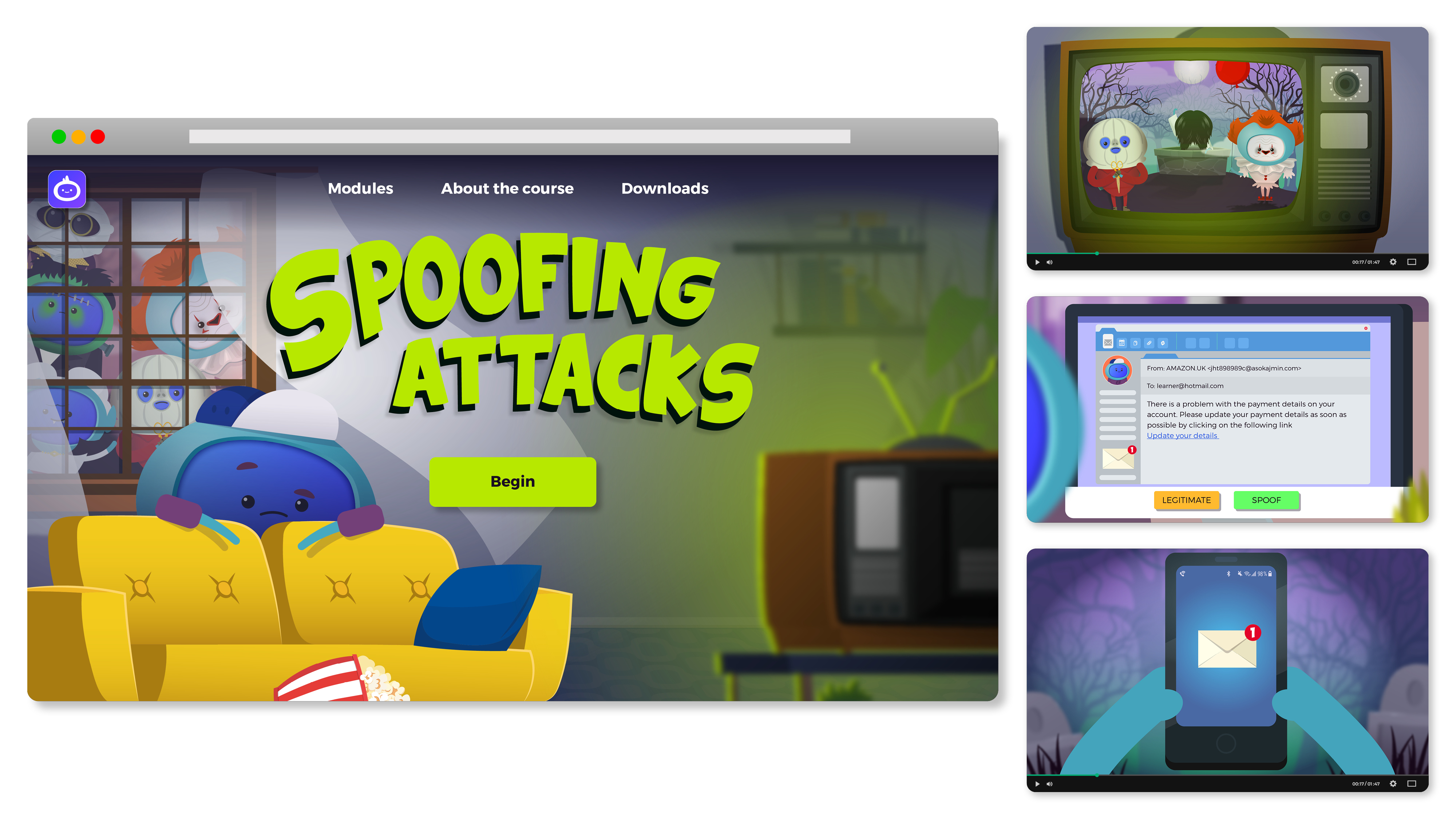 iAM Spoofing Attacks Landing Page Image
