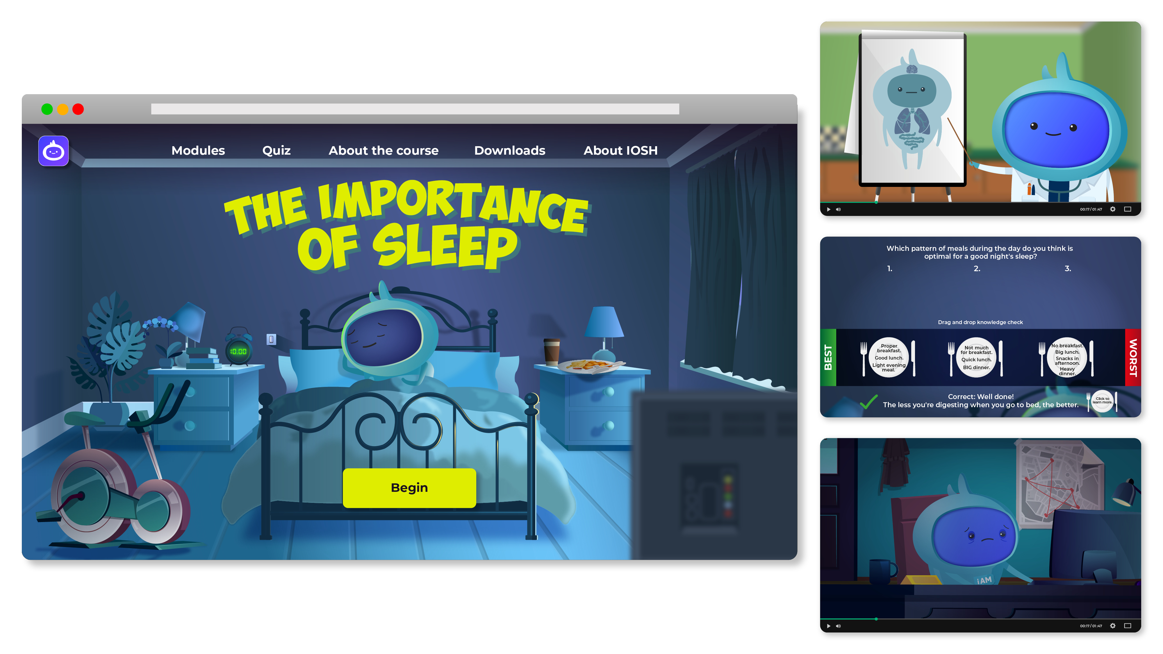 iAM The Importance of Sleep Landing Page Image 2