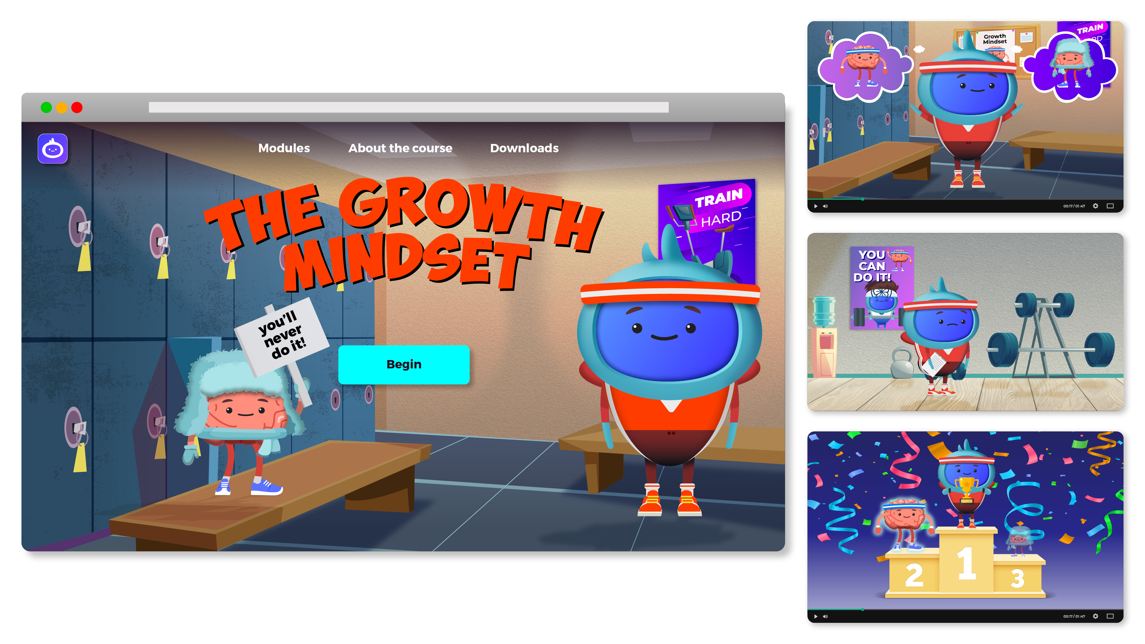 iAM The Growth Mindset Landing Page Image 2