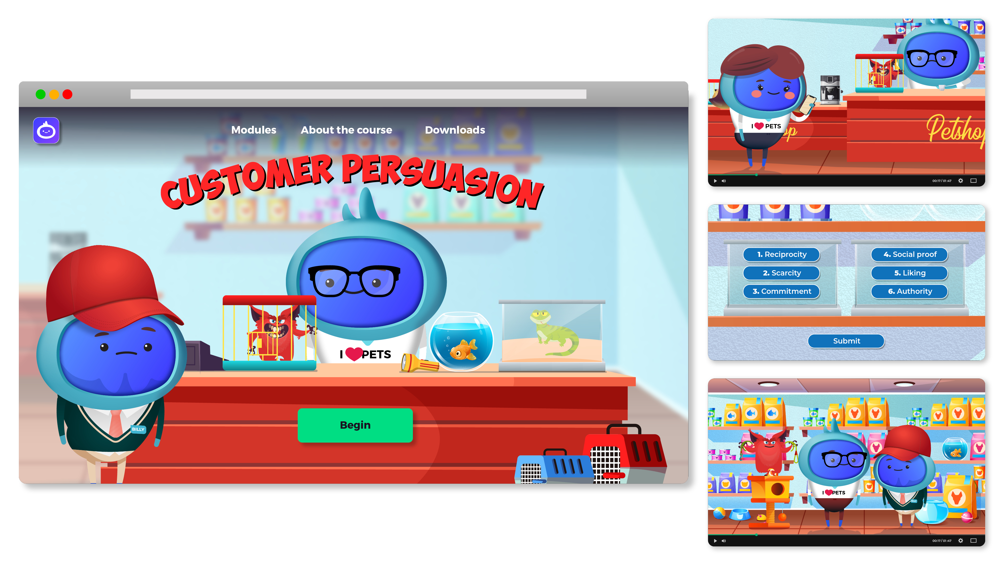 iAM Customer Persuasion Landing Page Image