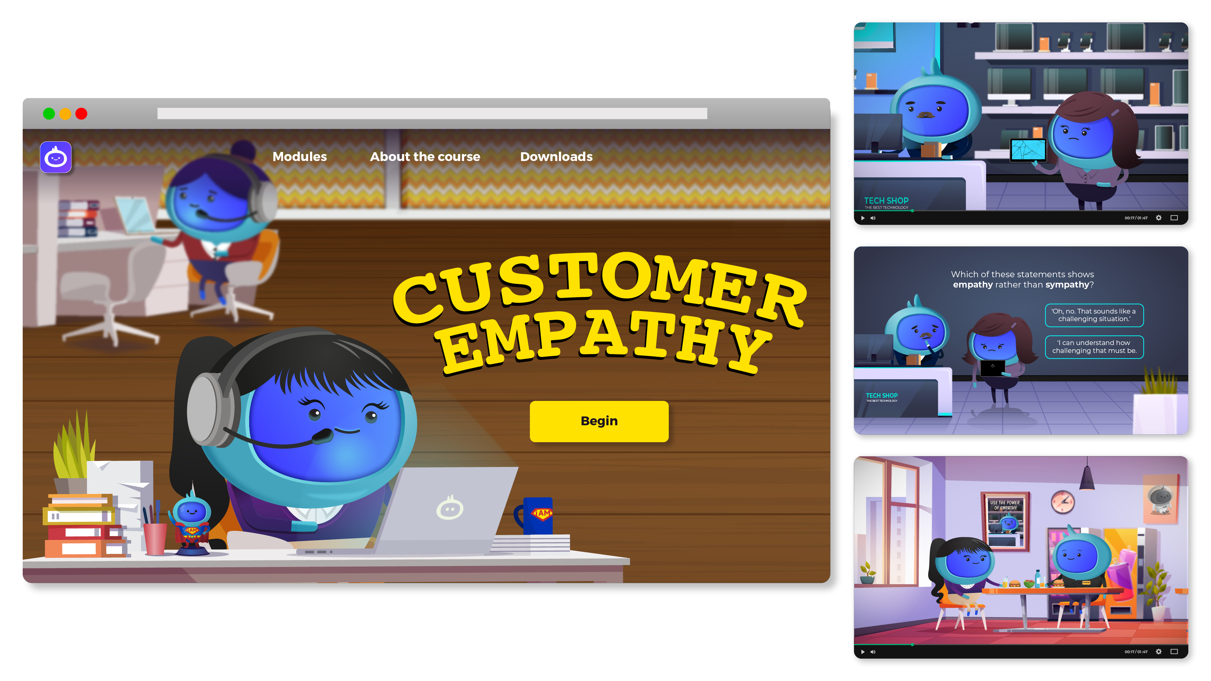 iAM Customer Empathy Landing Page Image