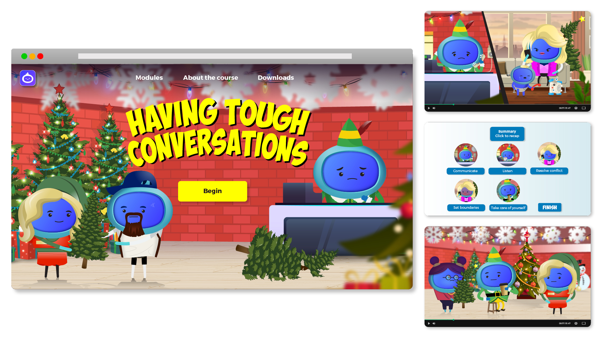 iAM Having Tough Conversations iAM Landing Page Artwork