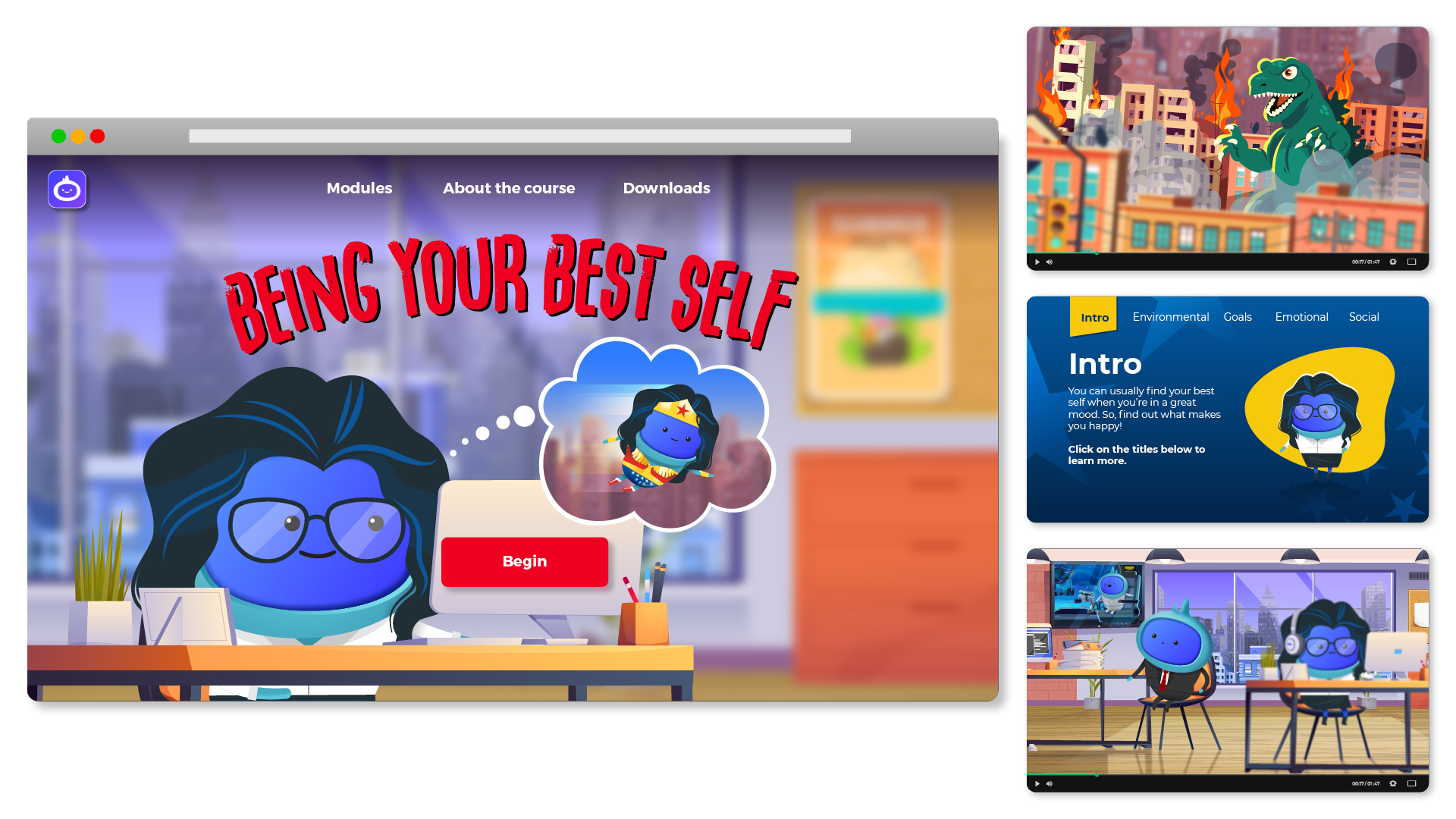 iAM00227 - Being your Best Self - Landing Page Artwork Template