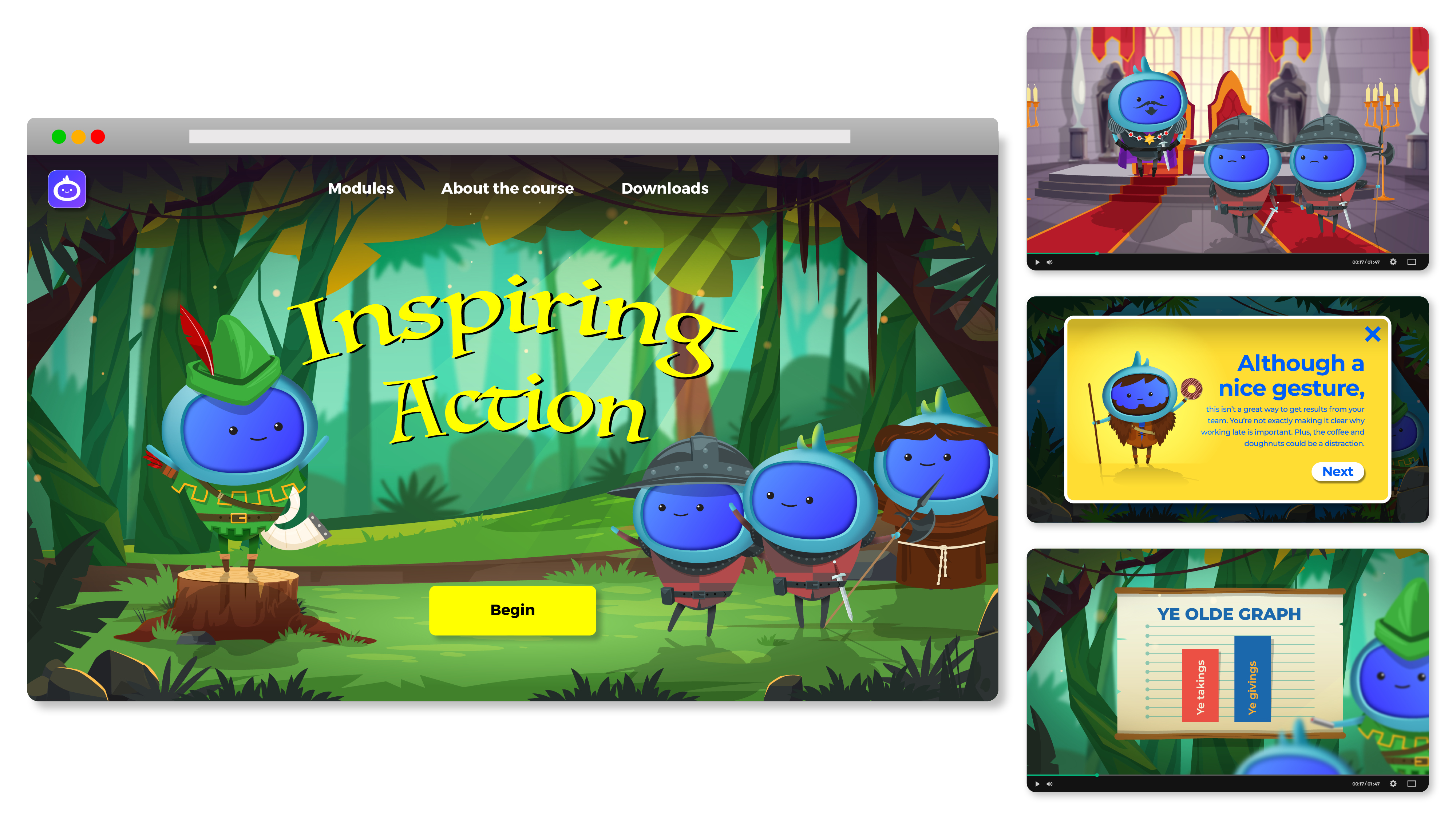 iAM Inspiring Action Landing Page Artwork Image 2