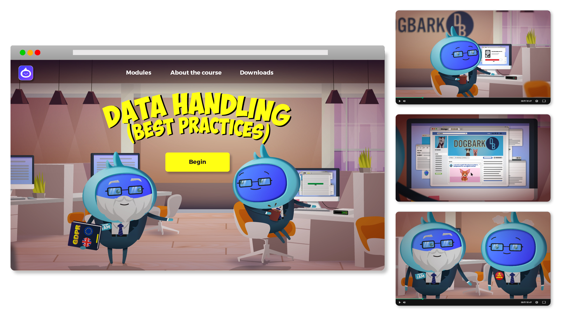 iAM Data Handling (Best Practices) Landing Page Artwork