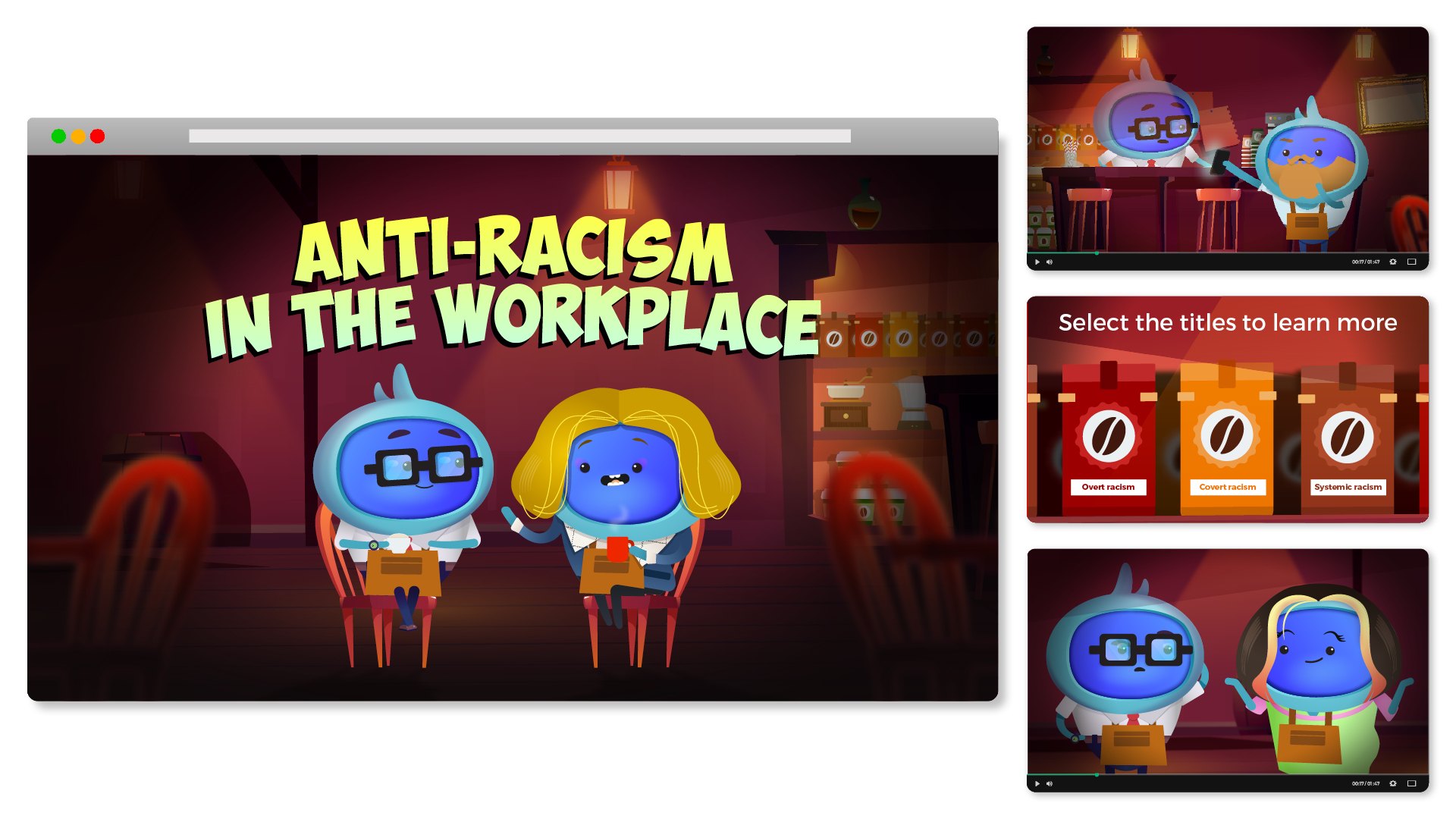 iAM Anti-Racism in the Workplace Landing Page Artwork