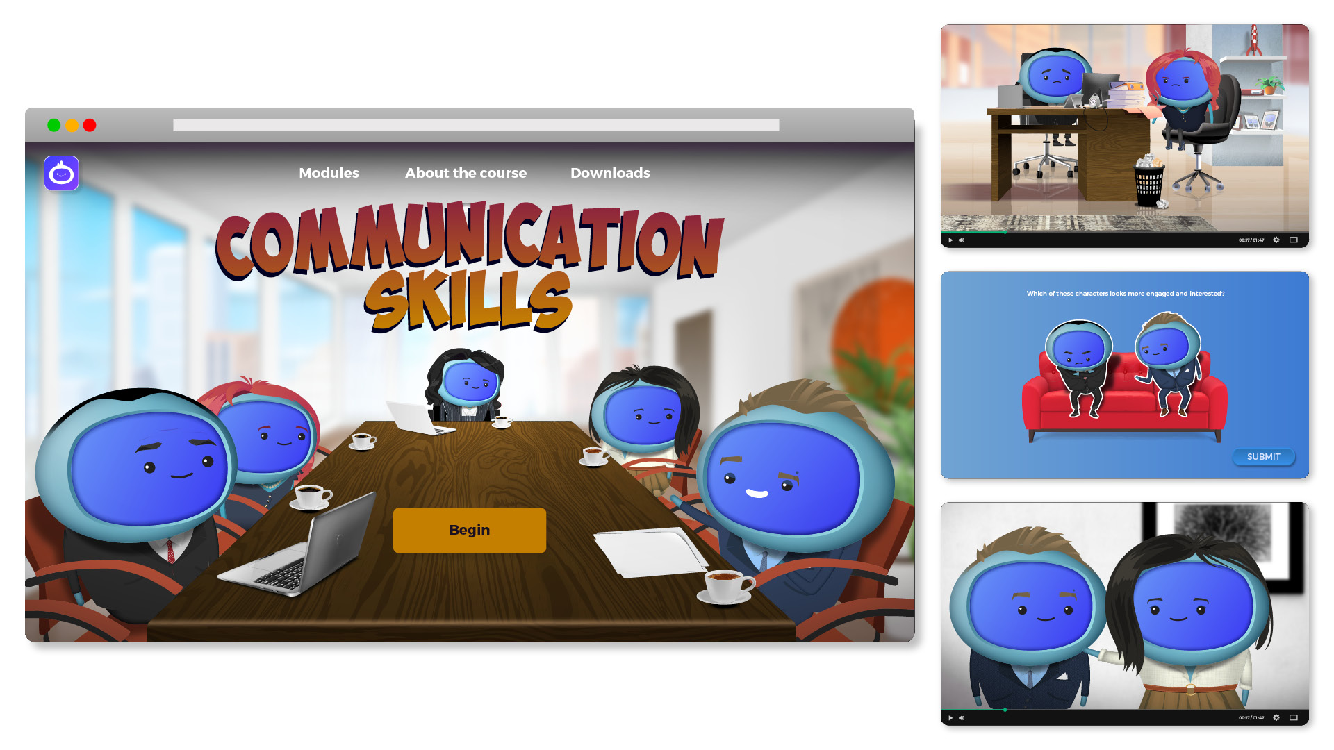iAM 00004 - Communication Skills - Landing Page