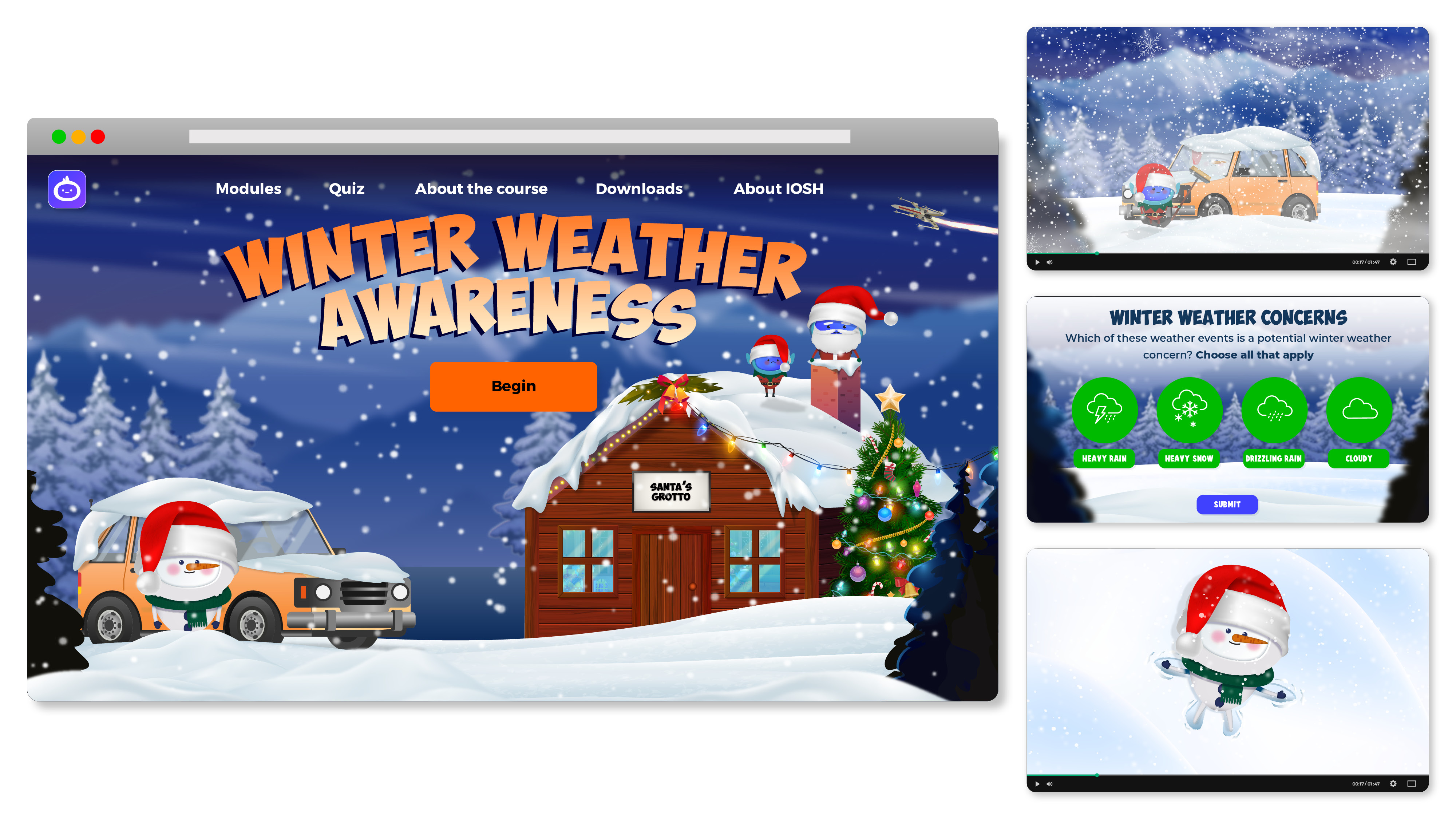 iAM 00112 - Winter Weather Awareness - Landing Page