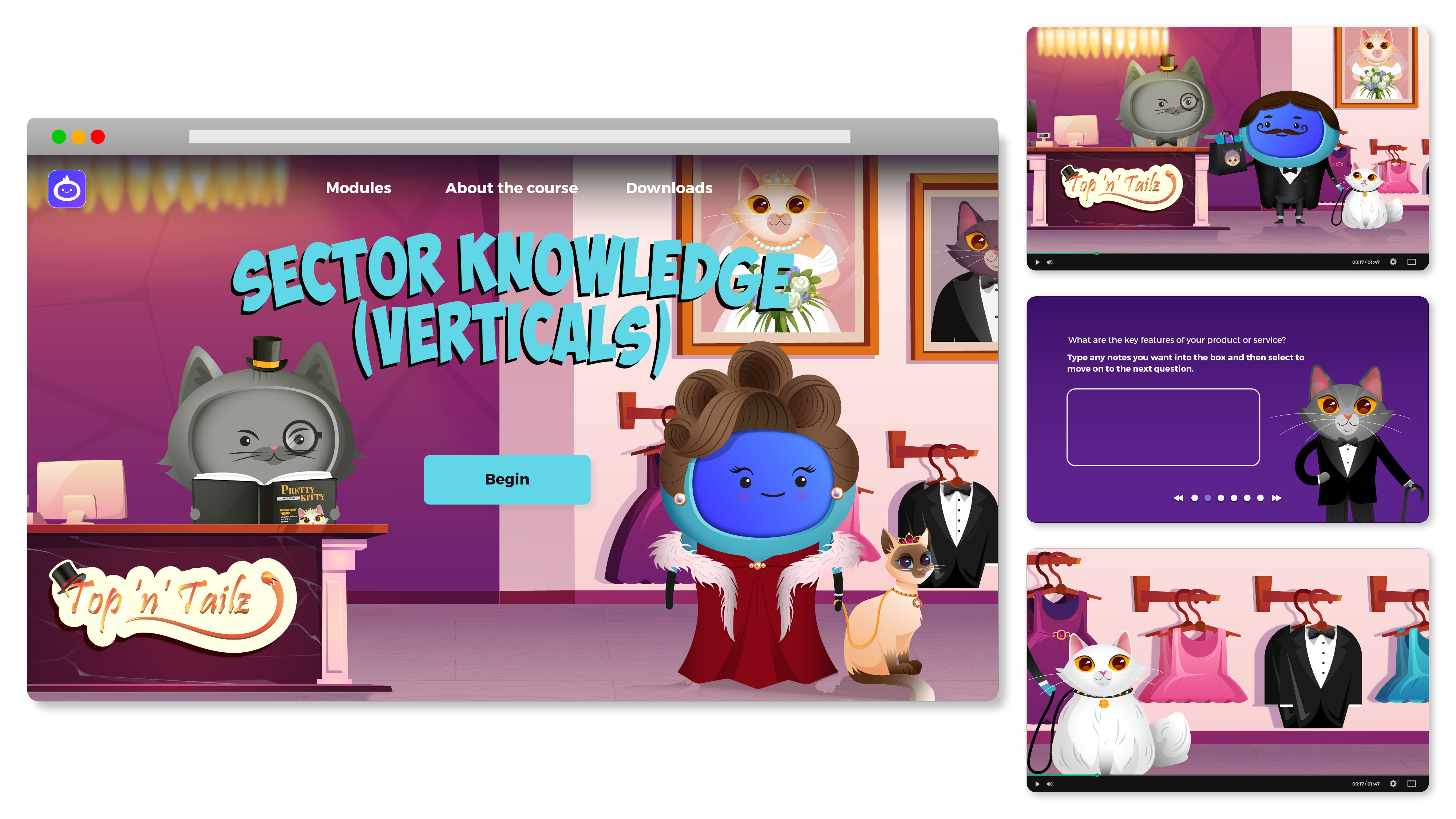 iAM 00178 - Sector Knowledge (Verticals) - Landing Page