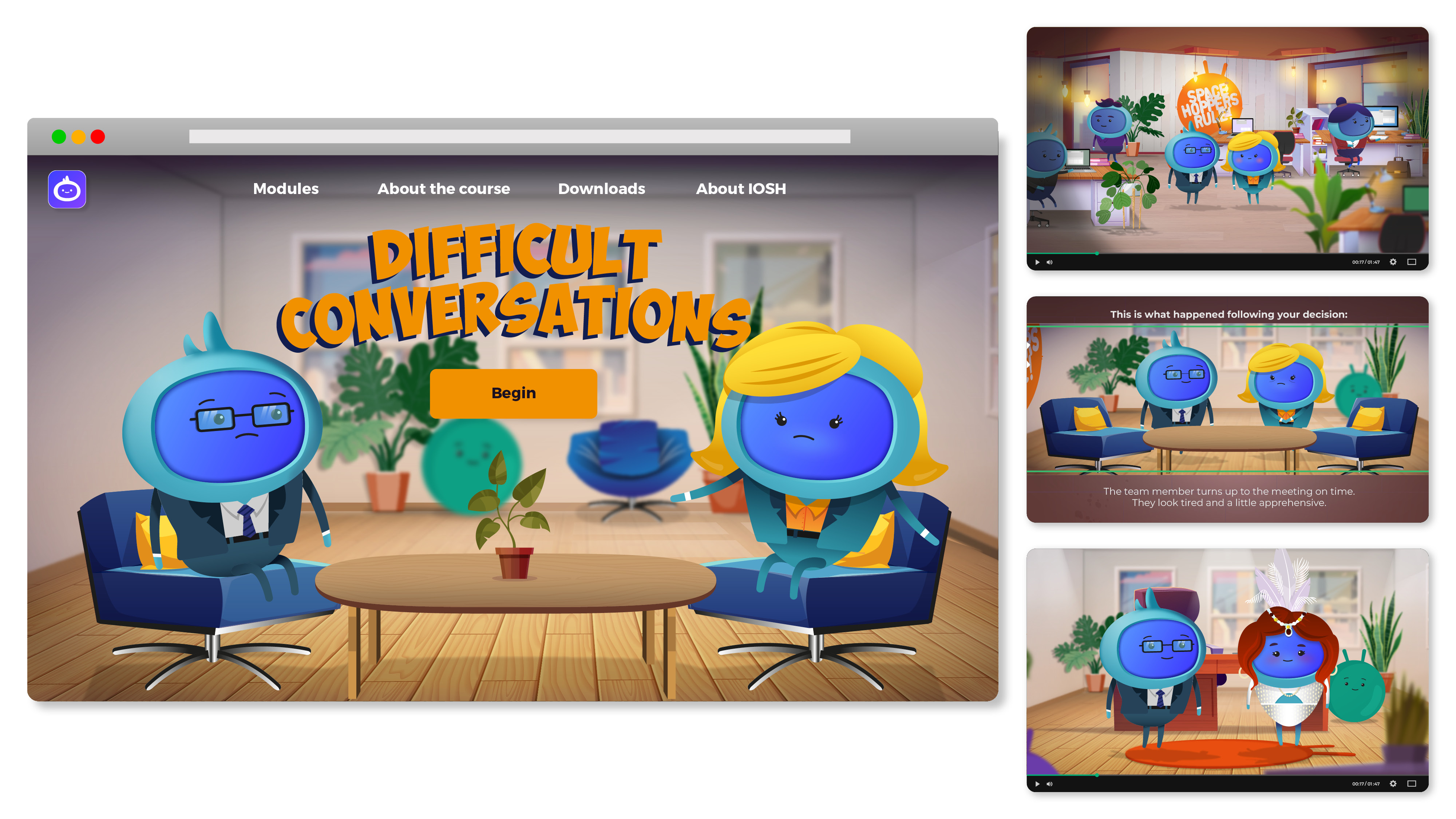 iAM 00275 - Difficult conversations - Landing Page