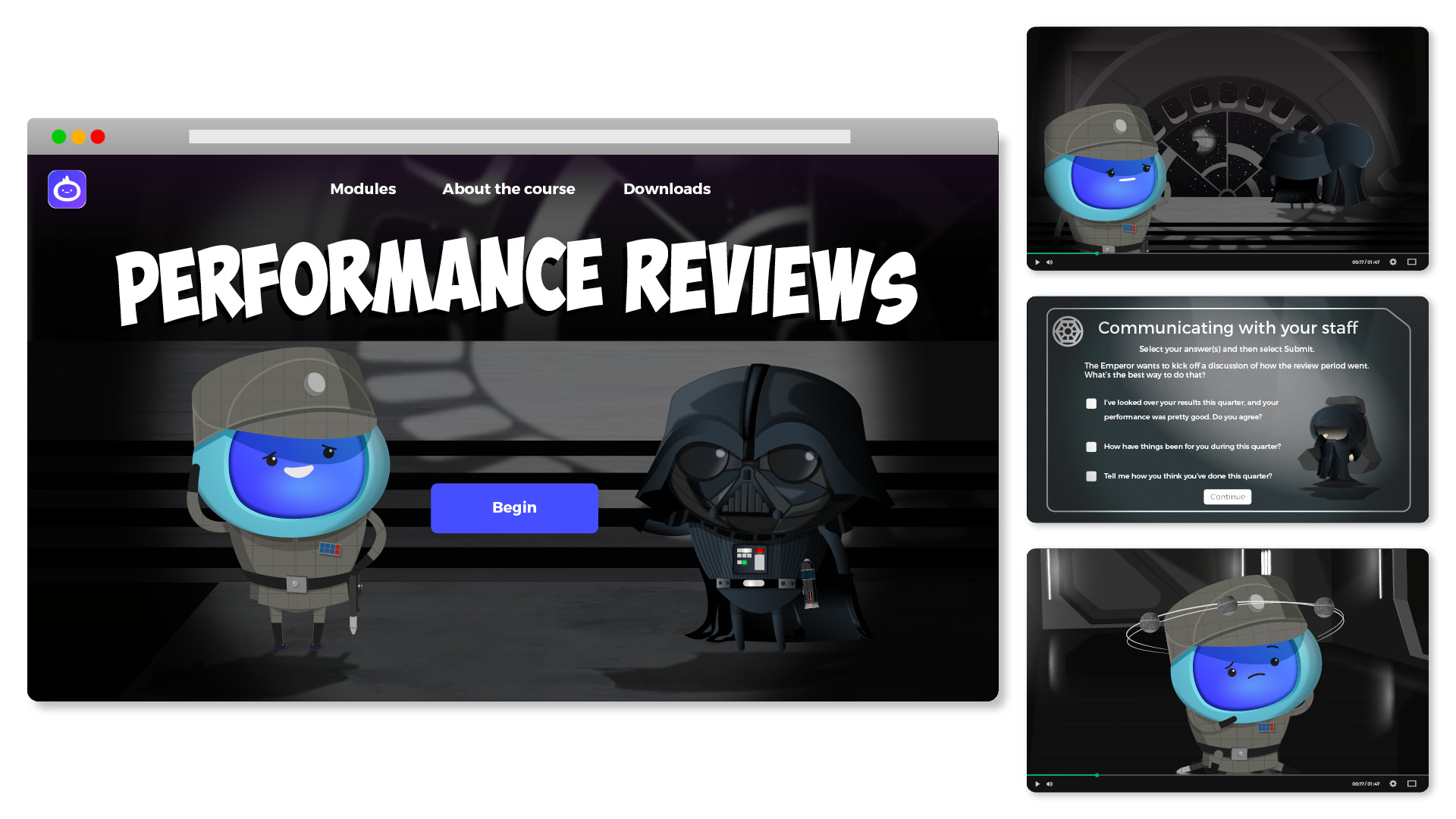 iAM 0068 - Performance Reviews - Landing Page