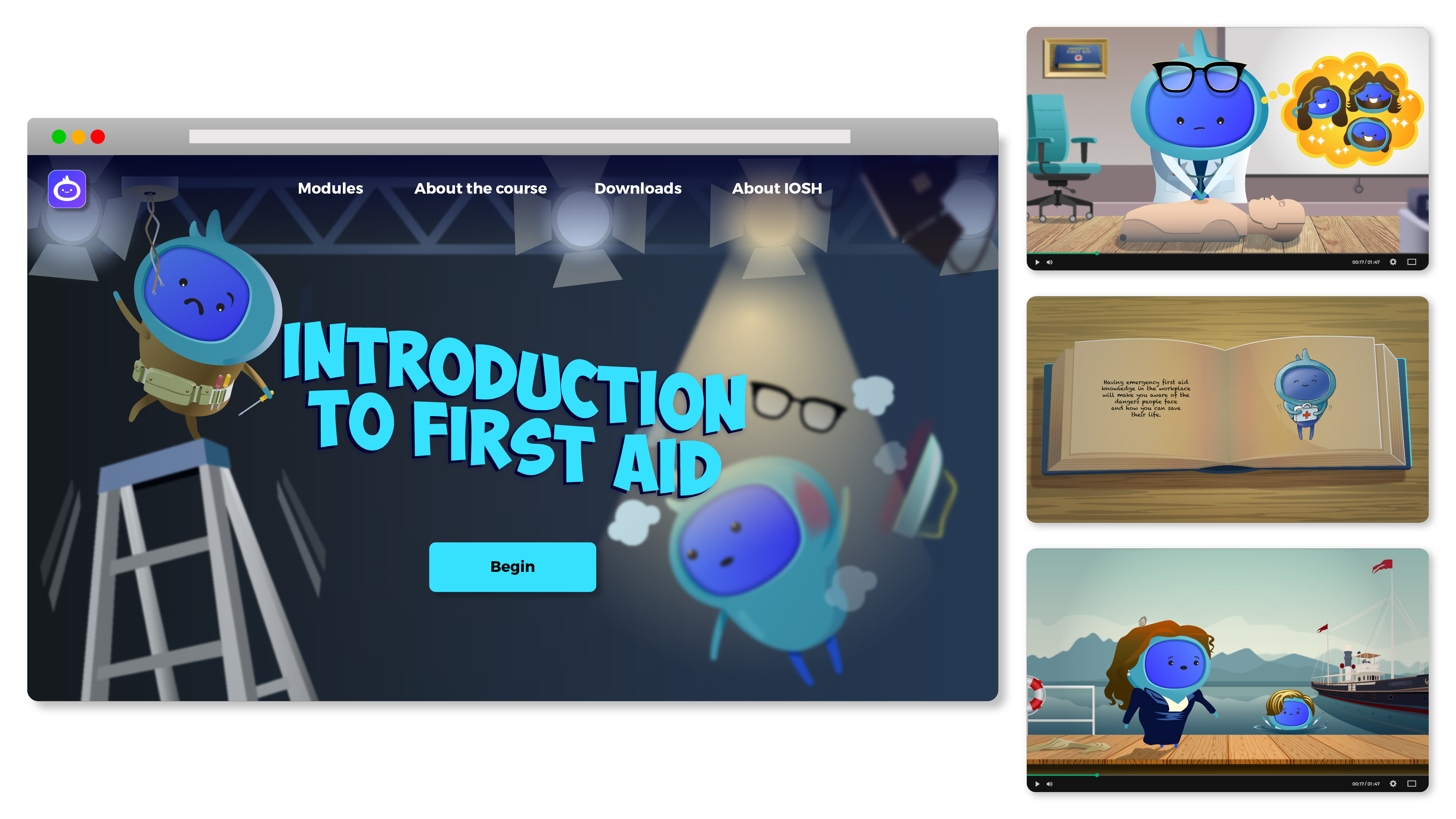iAM Introduction to Emergency First Aid Landing Page Artwork Image 2