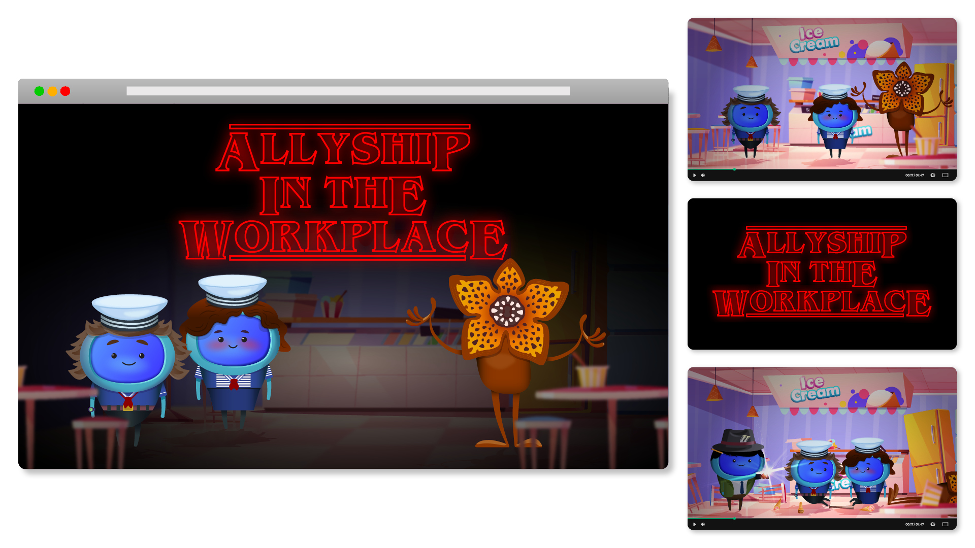 Allyship in the Workplace Landing Page Artwork